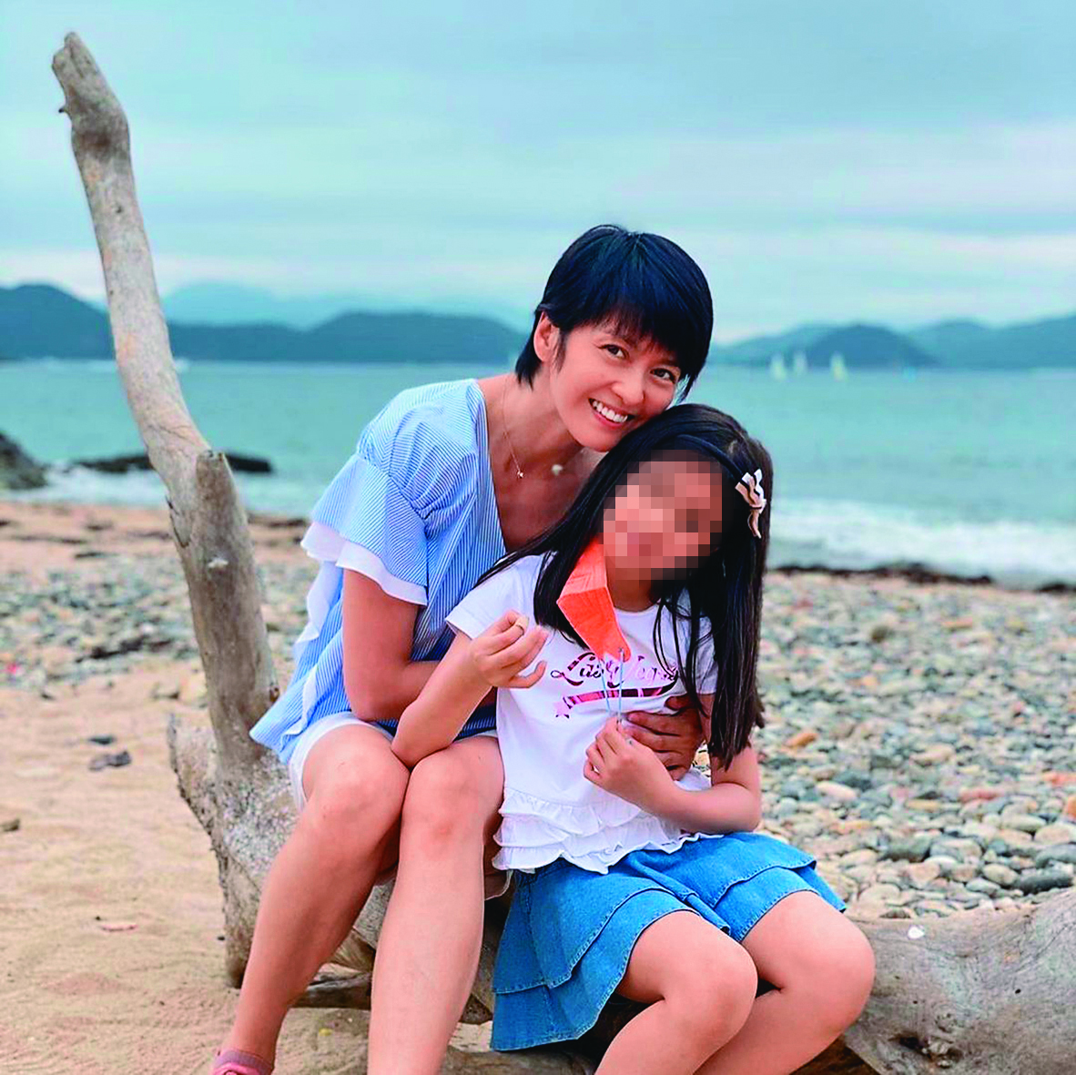 梁詠琪2015年迎來女兒Sofia，近年她多在家當賢妻良母，作品不多。（翻攝自梁詠琪IG）