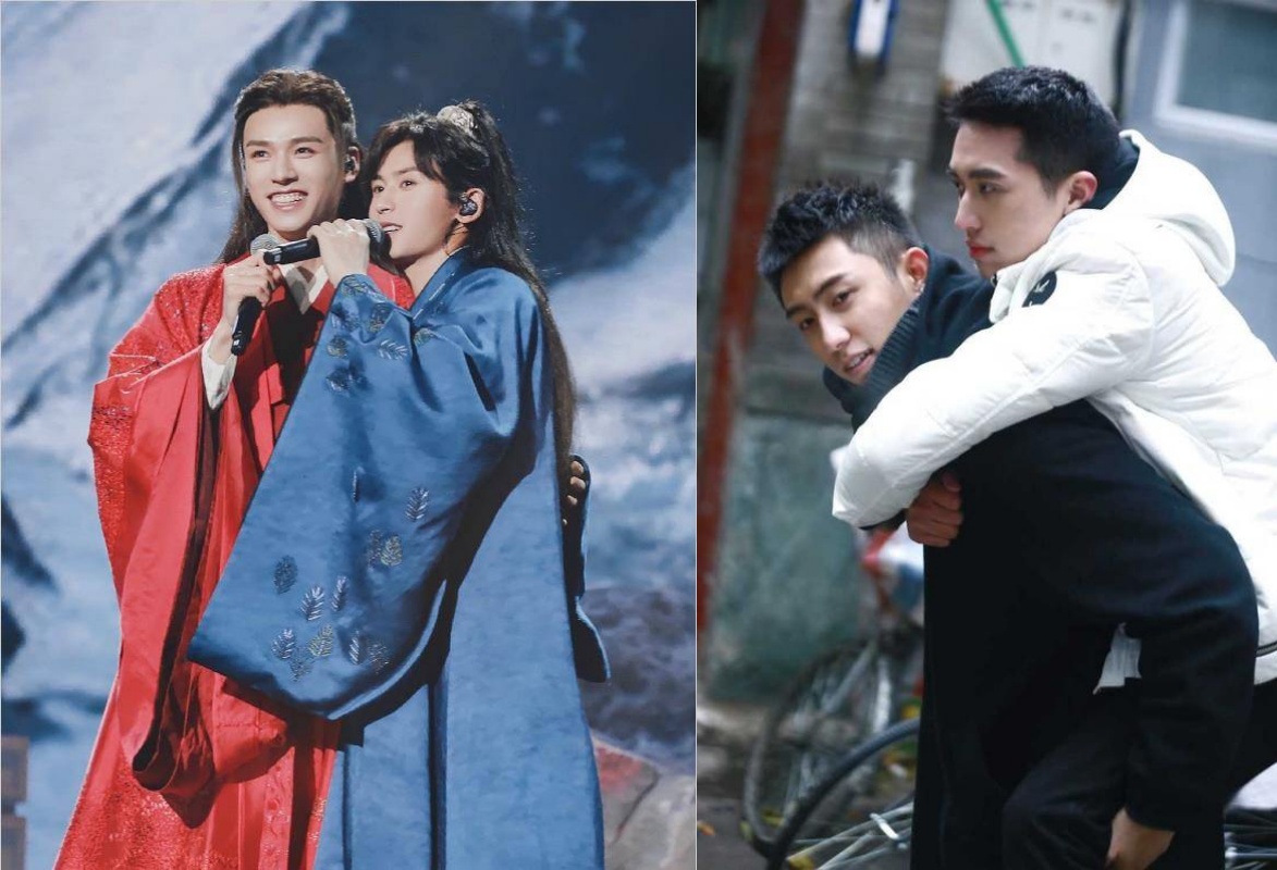 BL劇《上癮》與《山河令》吸粉無數，也擁有相當龐大的CP粉族群，日前紛紛「BE收場」了。（網路圖片）