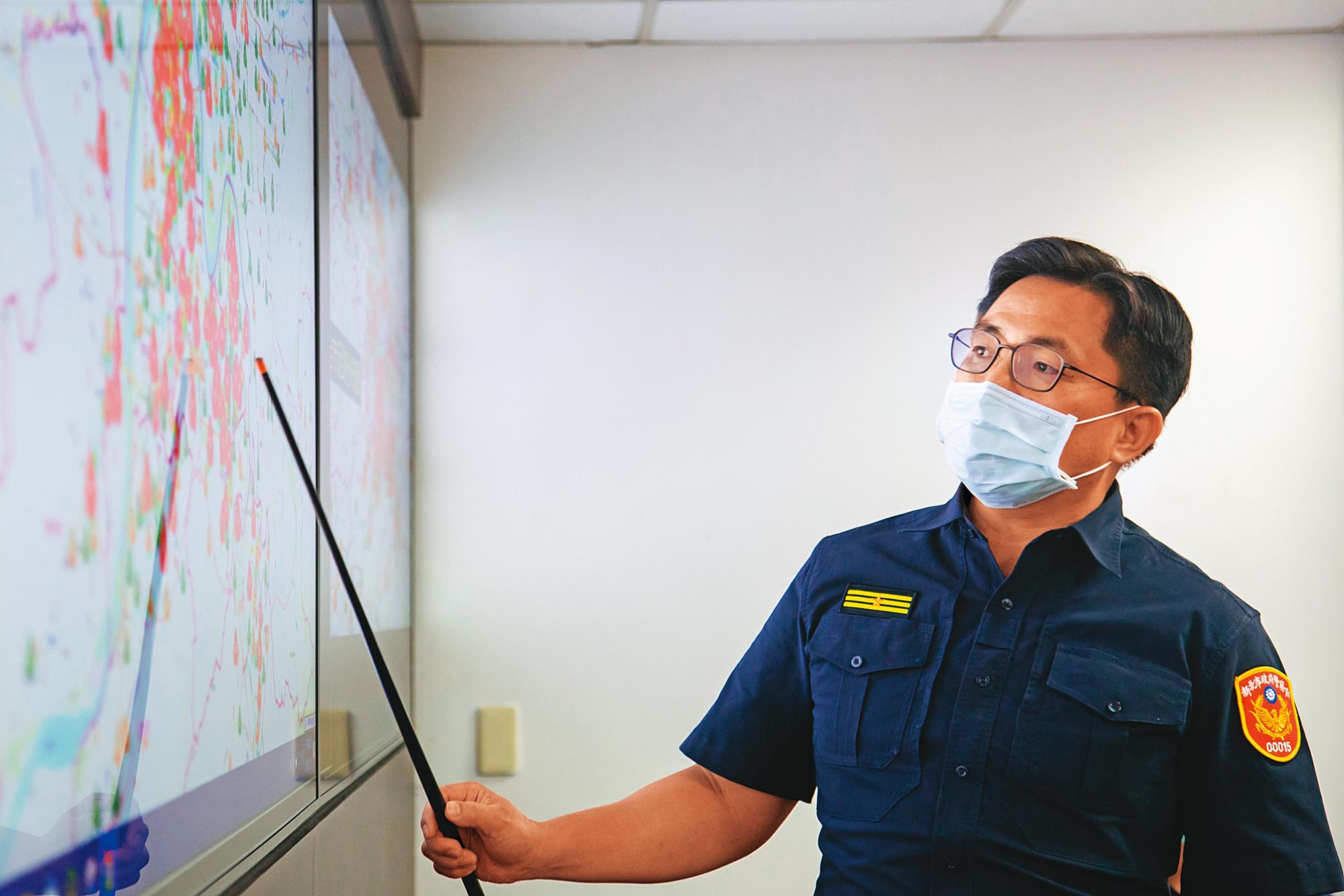 前警官張俊揚(圖)去年8月轉任日盛銀行資安長。(警政署提供)