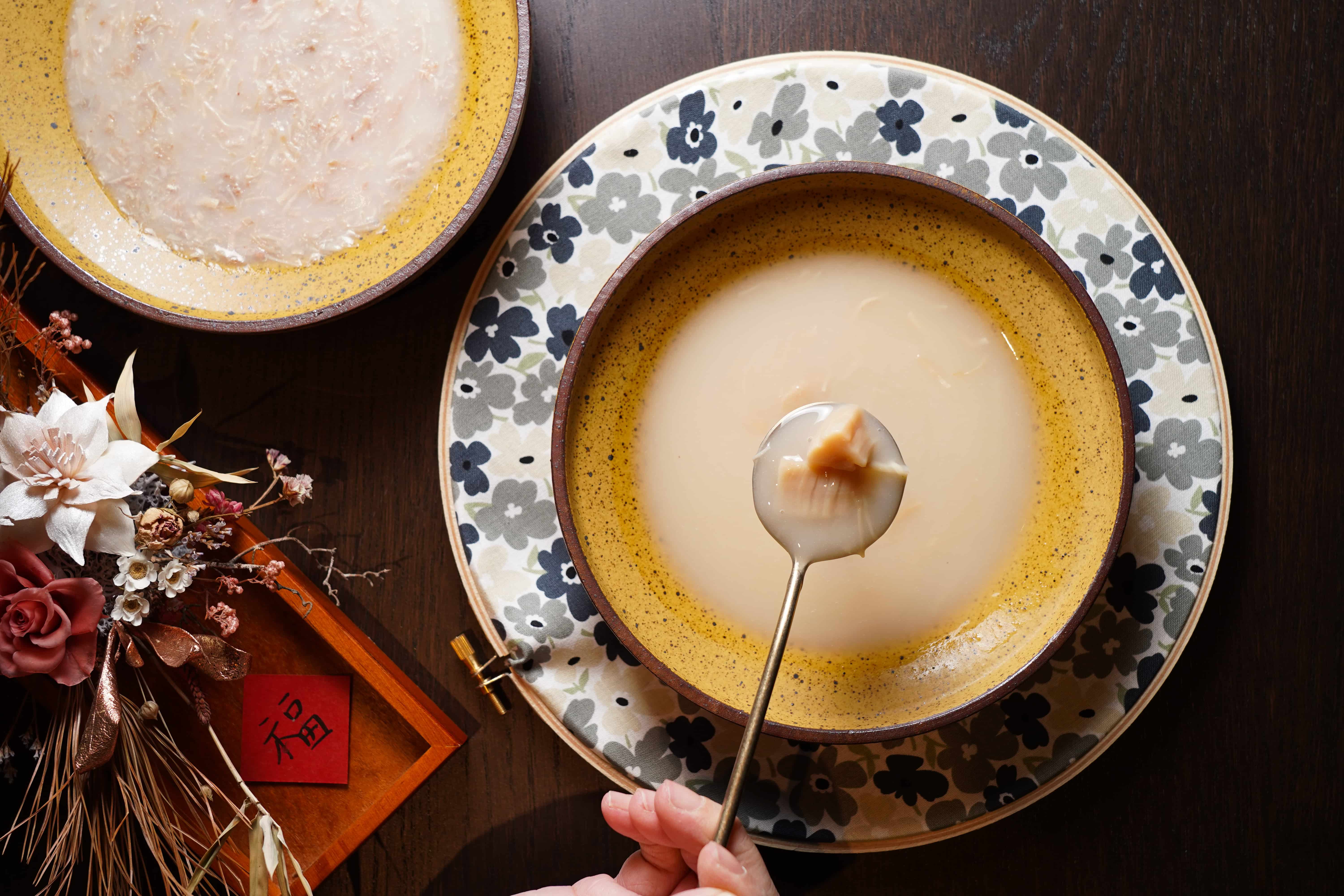 老品牌「御華生」打造出新型態粥糜、燕窩以及南北貨體驗推廣的空間。