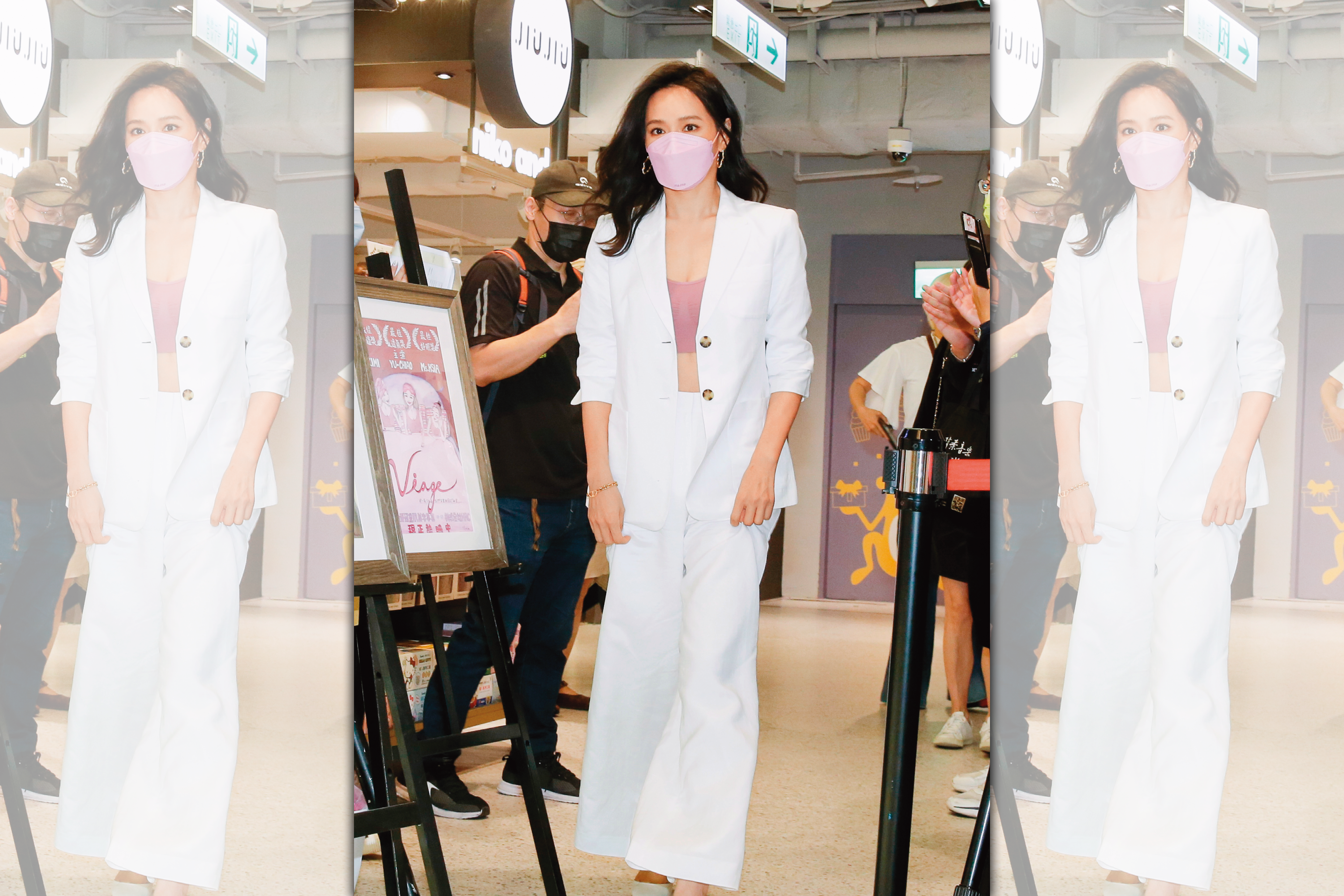 夏于喬自認身材是「惦惦呷三碗公」類型，「我不是那種會帶給人威脅的類型，但是也不錯。」