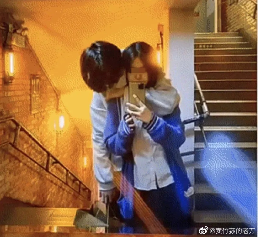 網路流傳多張天天與女友的合照與短片,引起網友討論。(網路圖片)