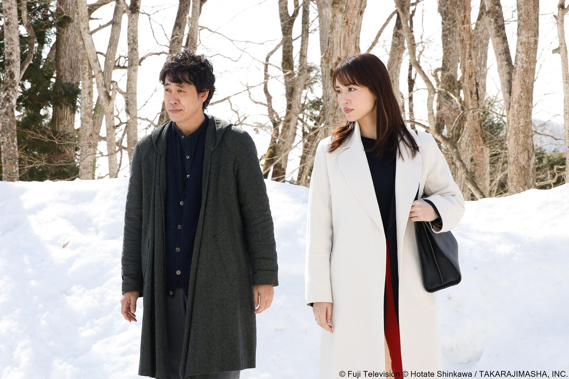 綾瀨遙首度與大泉洋合作,但在兩人第一次「翻滾」時就覺得很有默契。(friDay影音提供)
