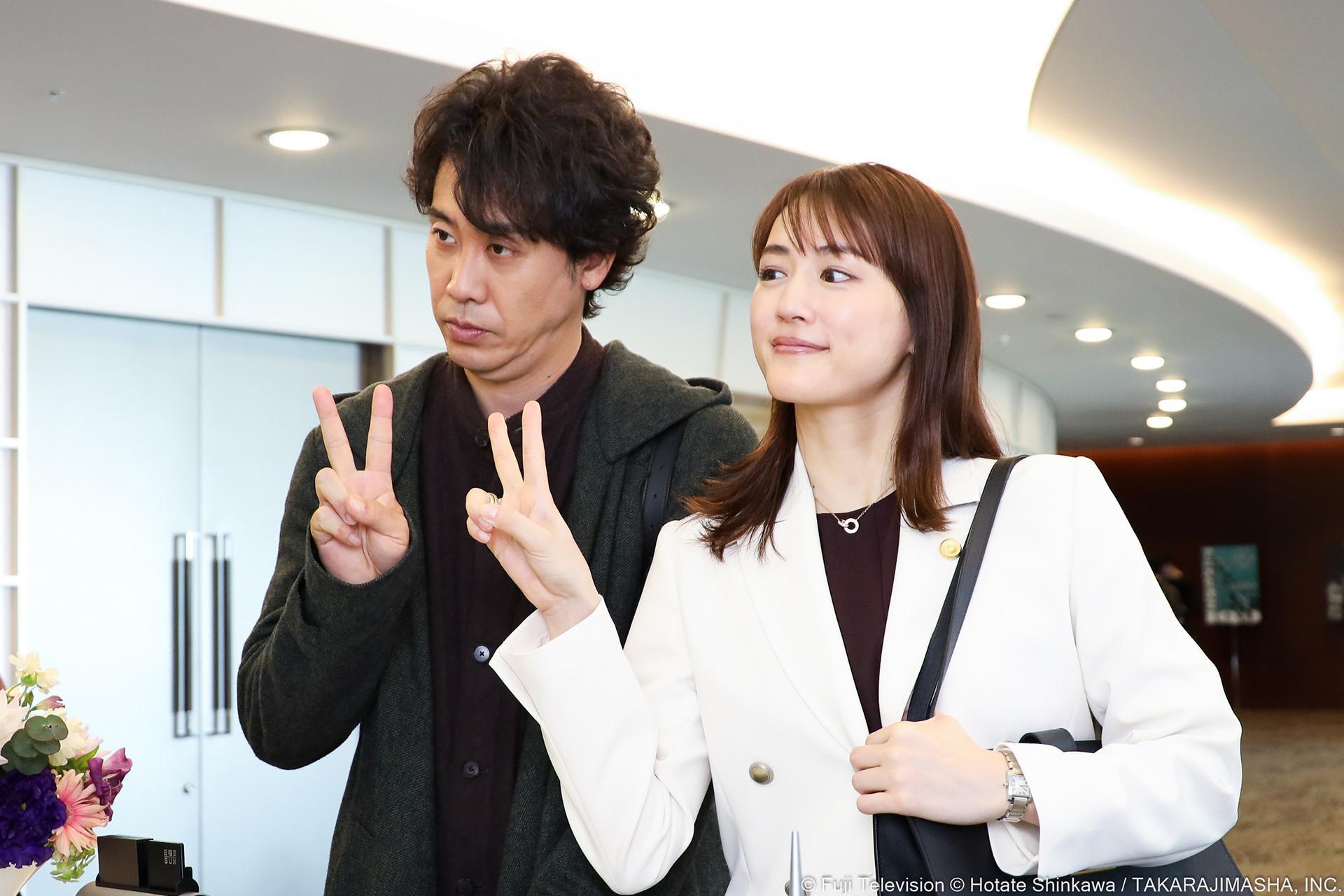 綾瀨遙、大泉洋攜手主演《前男友的遺書》,大泉洋的幽默讓綾瀨遙許願:來生想像他一樣。(friDay影音提供)