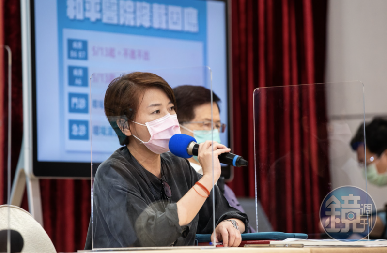 北市副市長黃珊珊今天驚傳快篩陽性。（本刊資料照）