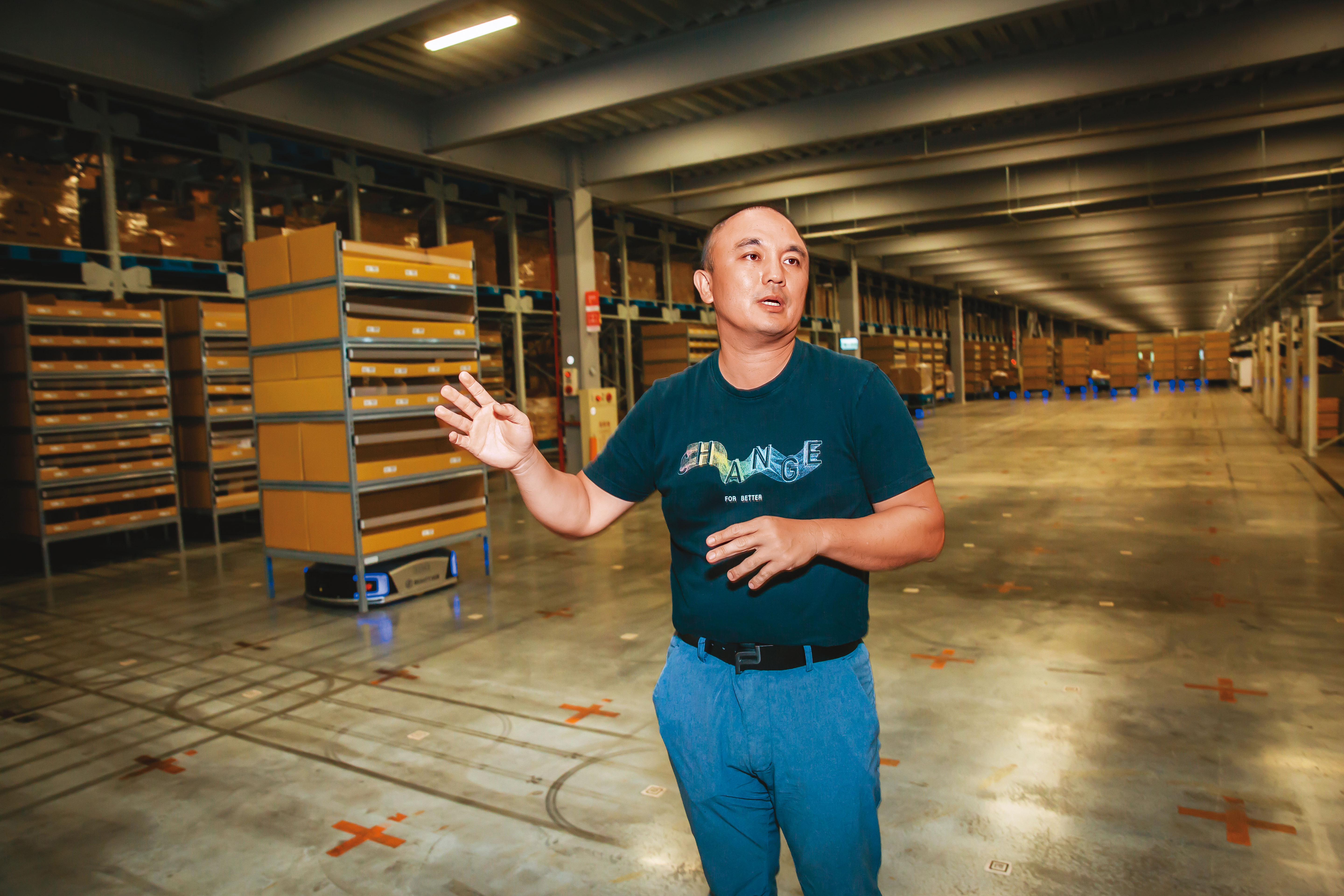 永聯物流開發執行長張建泰，打造了台灣首座智慧物流園區，成功翻轉台灣物流產業。