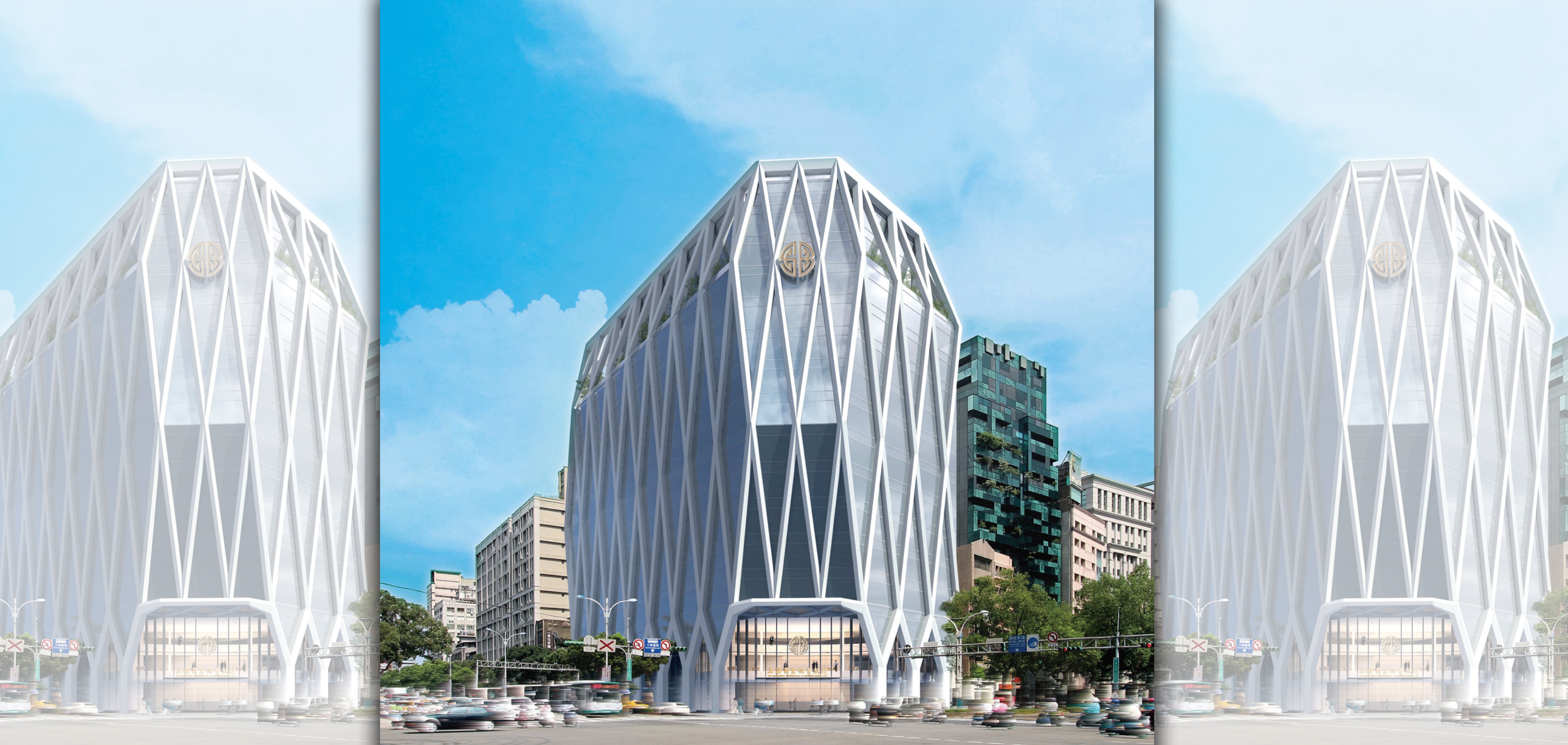 上海商銀新總行亮相，並推新功能能快速查詢最終受益人。（上海商銀提供）