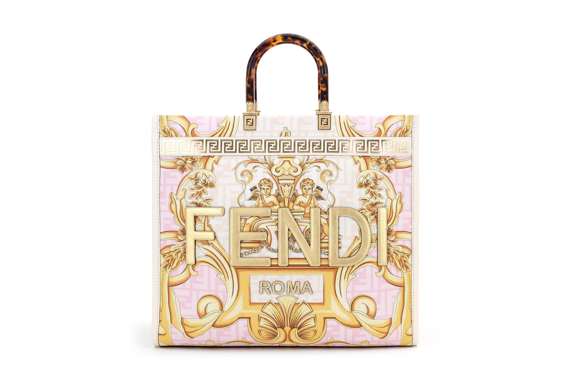 FENDI FENDACE膠囊系列Sunshine Shopper Medium。NT$106,000(FENDI提供)