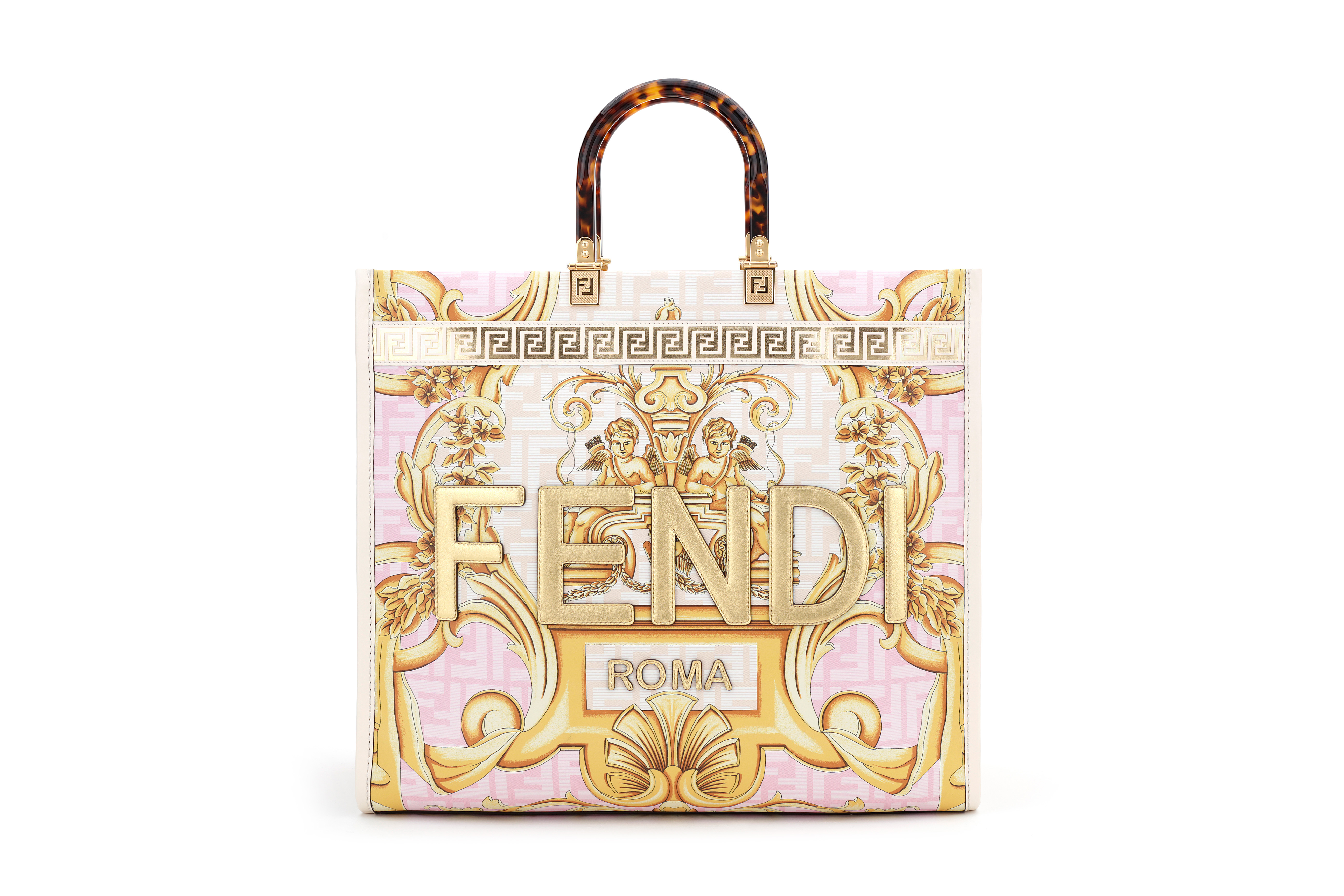 FENDI FENDACE膠囊系列Sunshine Shopper Medium。NT$106,000（FENDI提供）