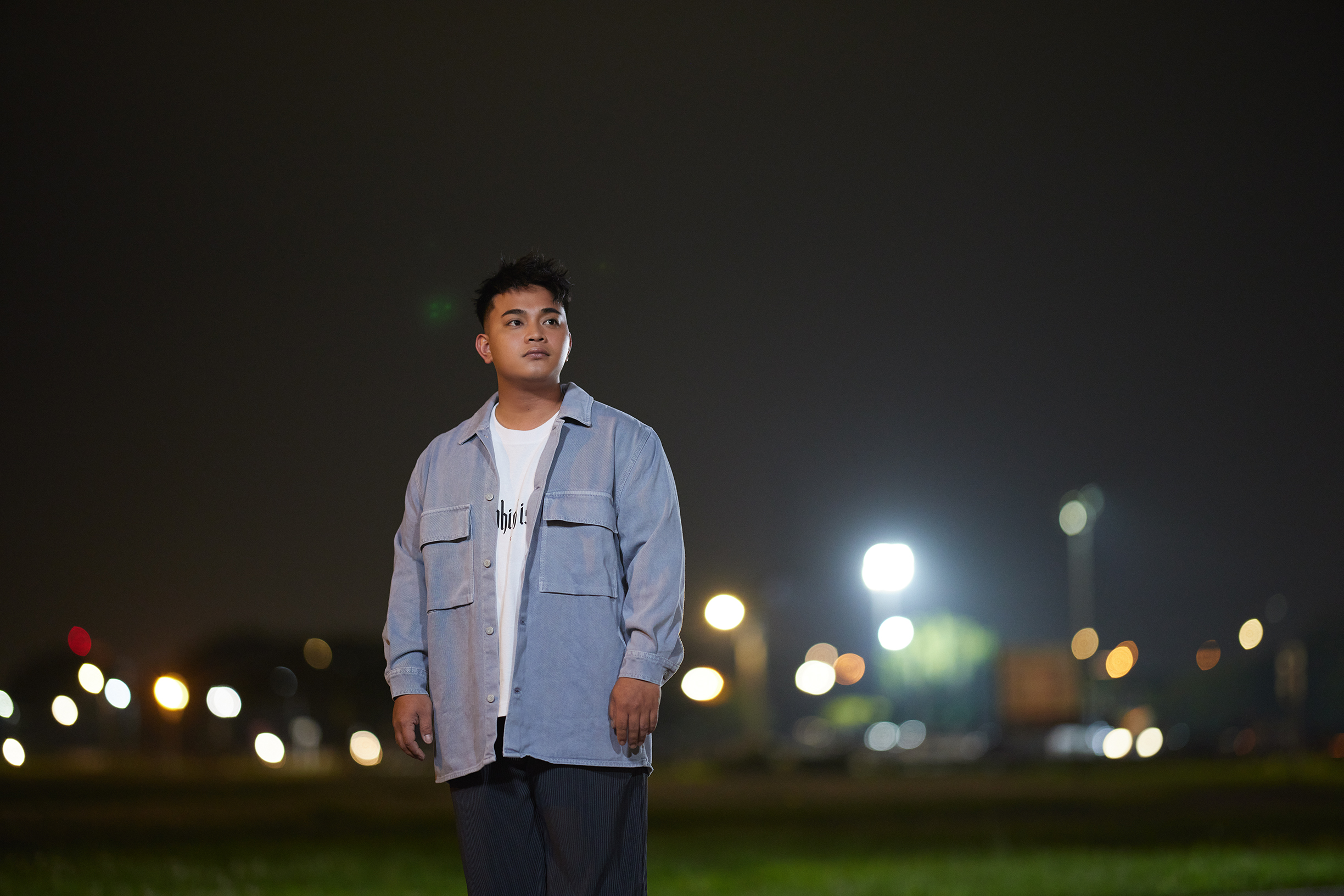 邱軍在《聲林之王3》一路過關斬將勇奪亞軍。（索尼音樂提供）