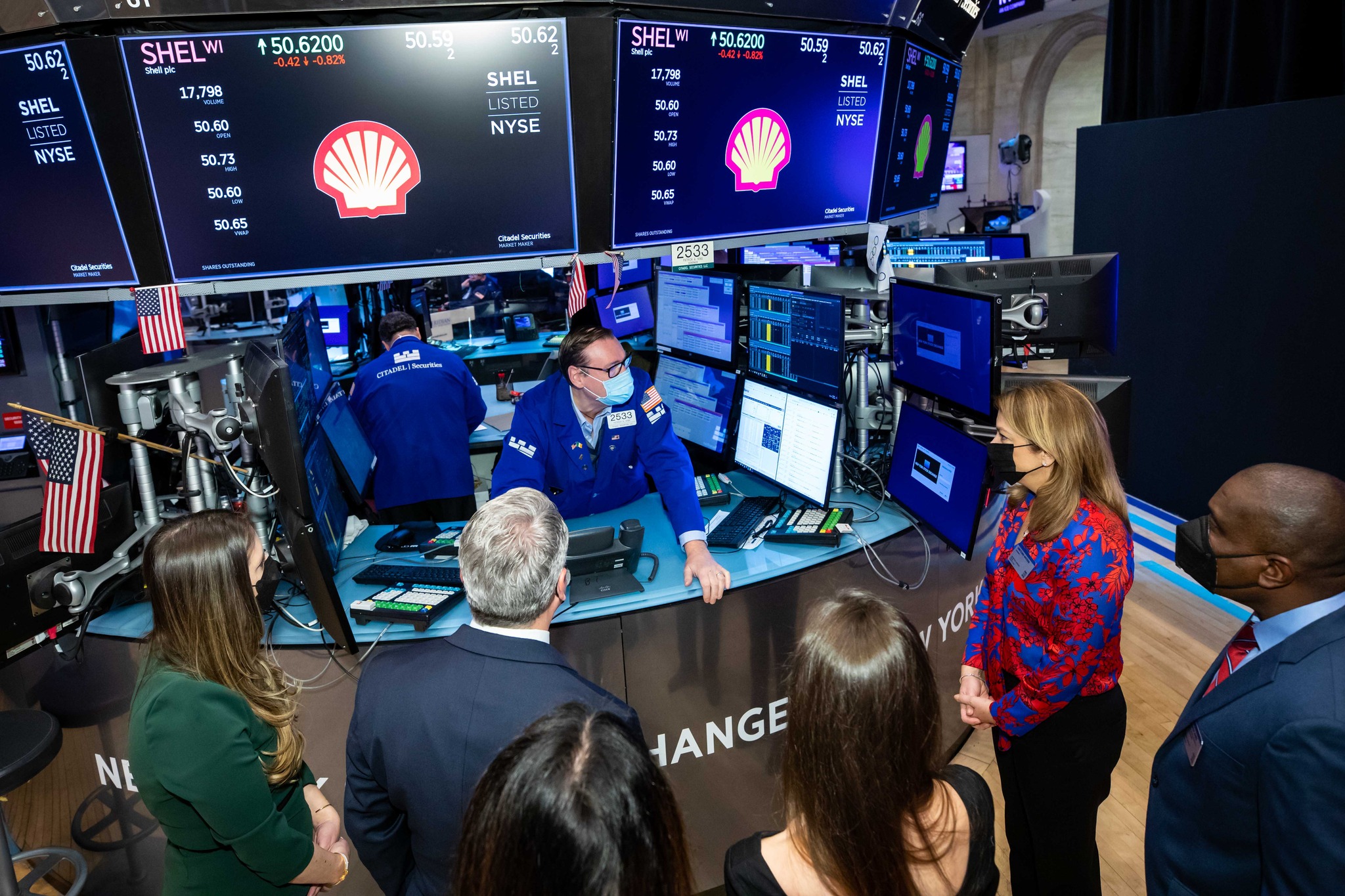 通膨疑慮揮之不去，台股要止跌還是得先看美股臉色。（翻攝自NYSE臉書）