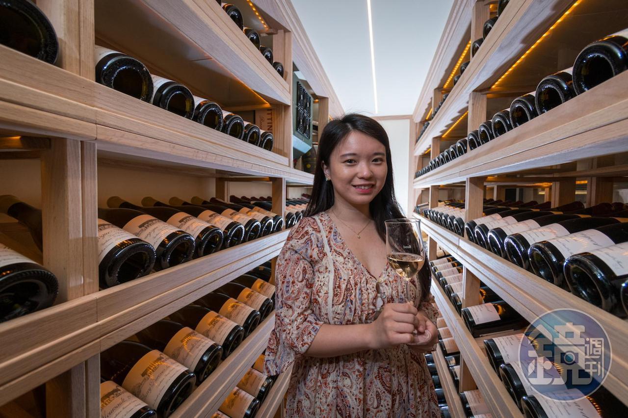 郭筱亭（Kelly）認為女生品酒時的感官經驗更敏銳，帶有無垠的想像力。
