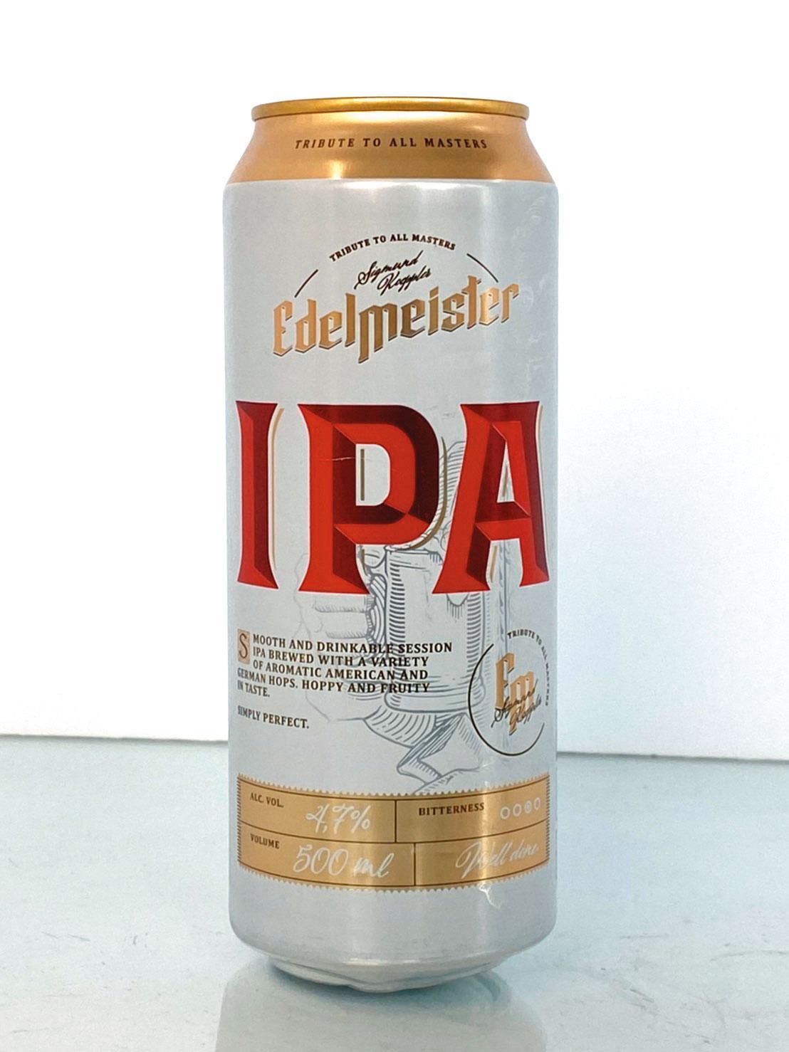 波蘭愛德麥斯特IPA於小七獨賣,酒精度4.7%,每瓶89元/500毫升,是今夏攻台東歐啤酒裡的王者。