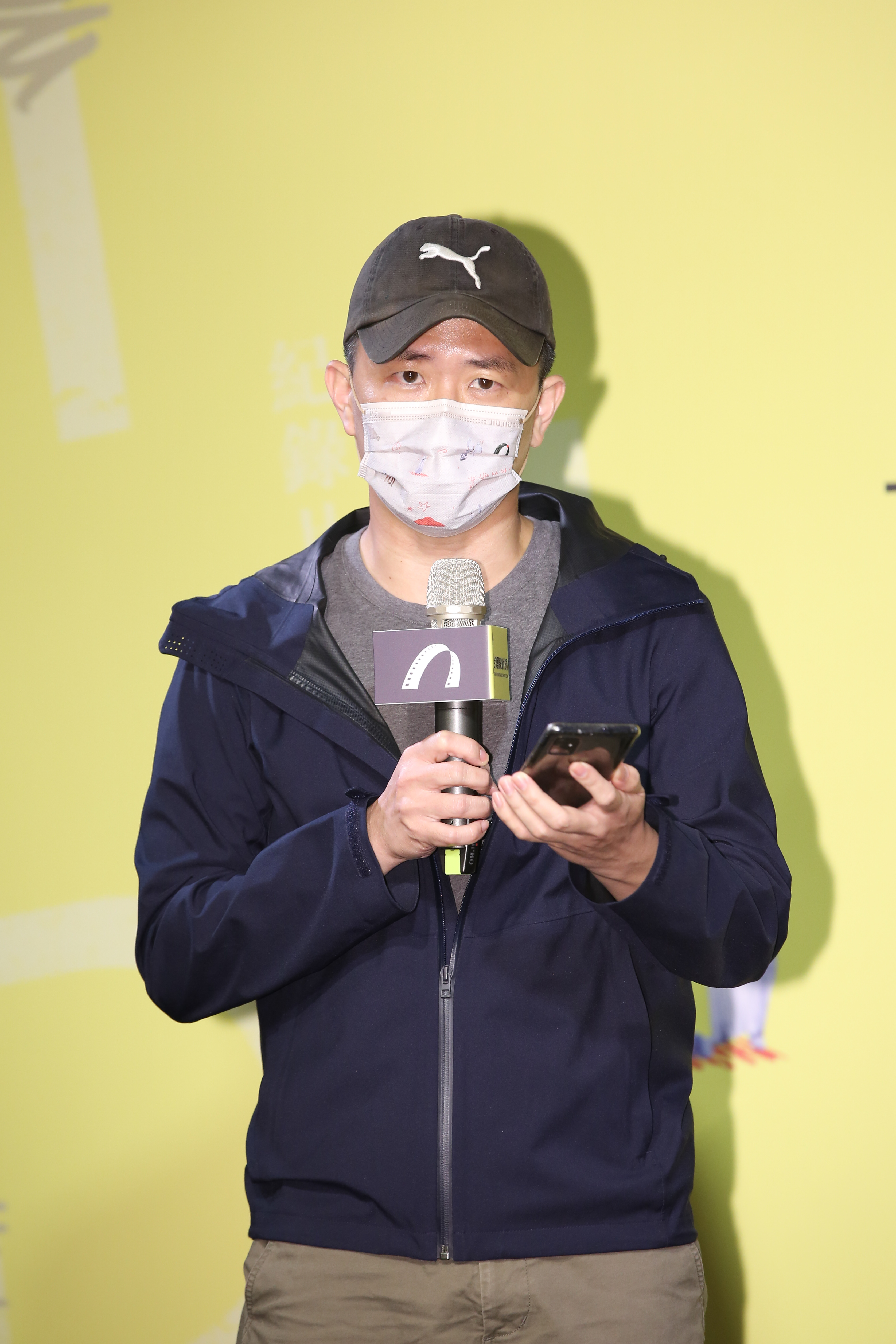 《野番茄》奪下台灣競賽首獎的導演廖克發。