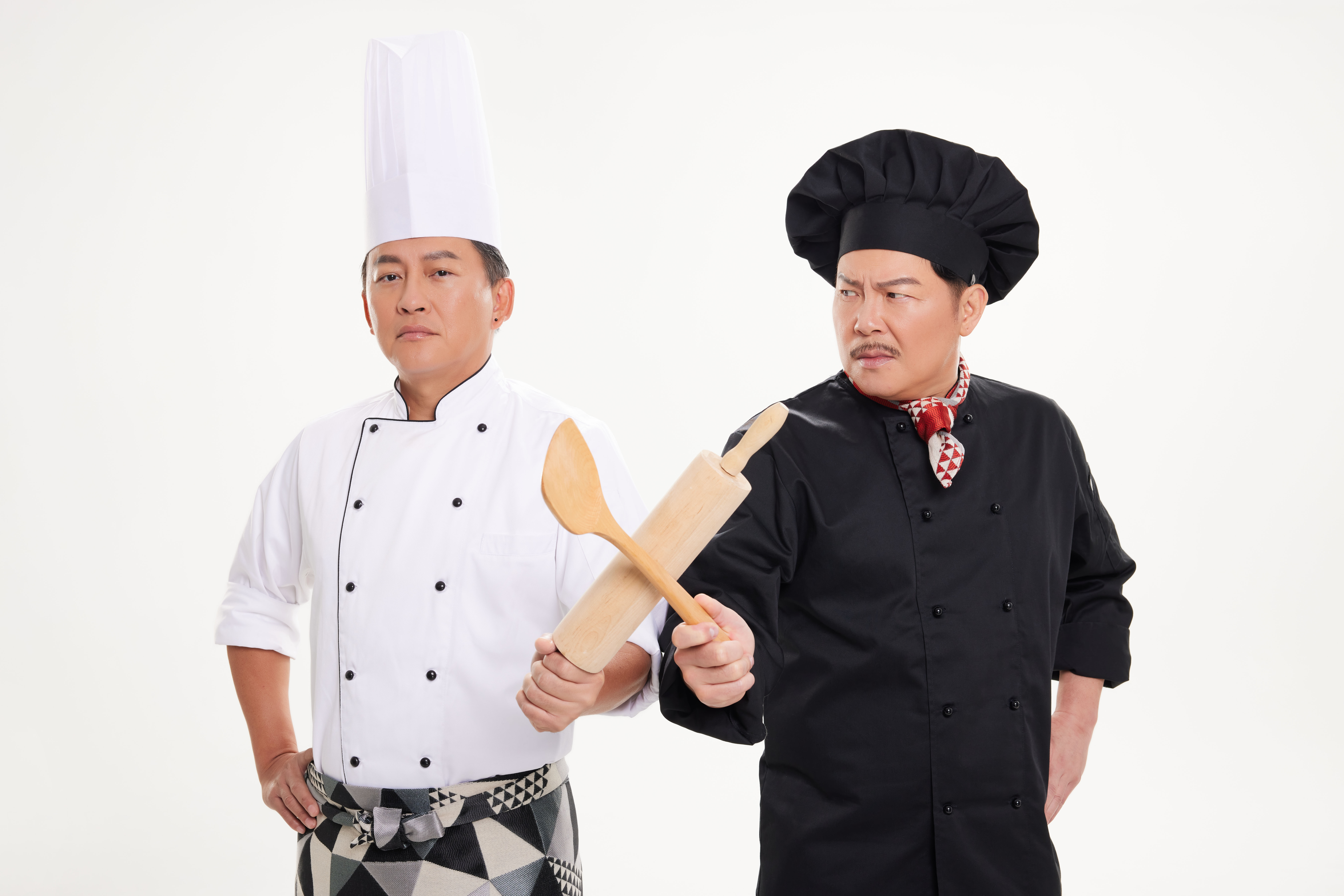 曾國城、詹姆士兩位老友合演舞台劇，對兩人來說都有點新奇。（果陀劇場提供）