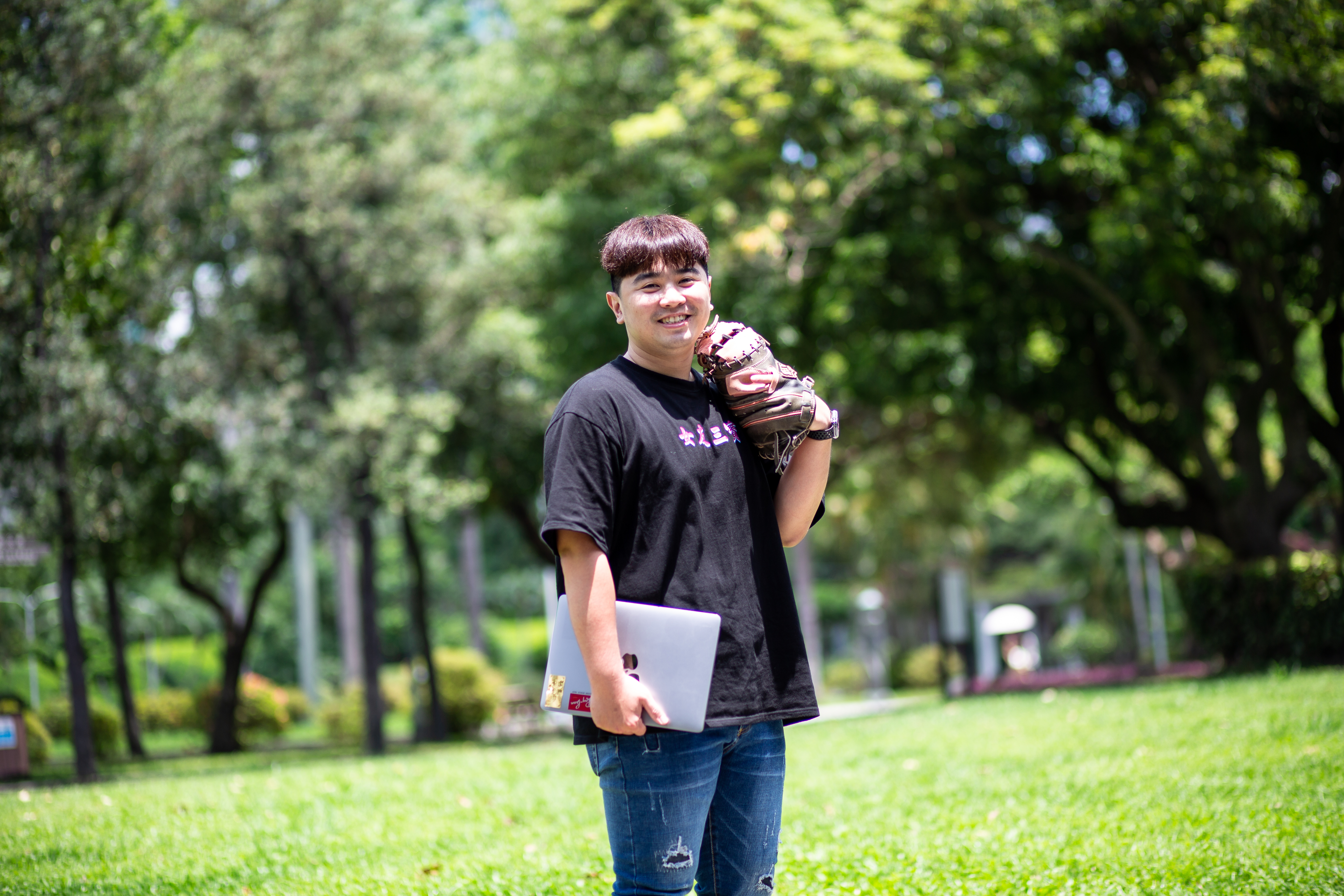 張維傑說，雖然是棒球選手出身，但因是大學畢業後轉跑道，面對的迷茫處境其實跟許多大學生一樣。