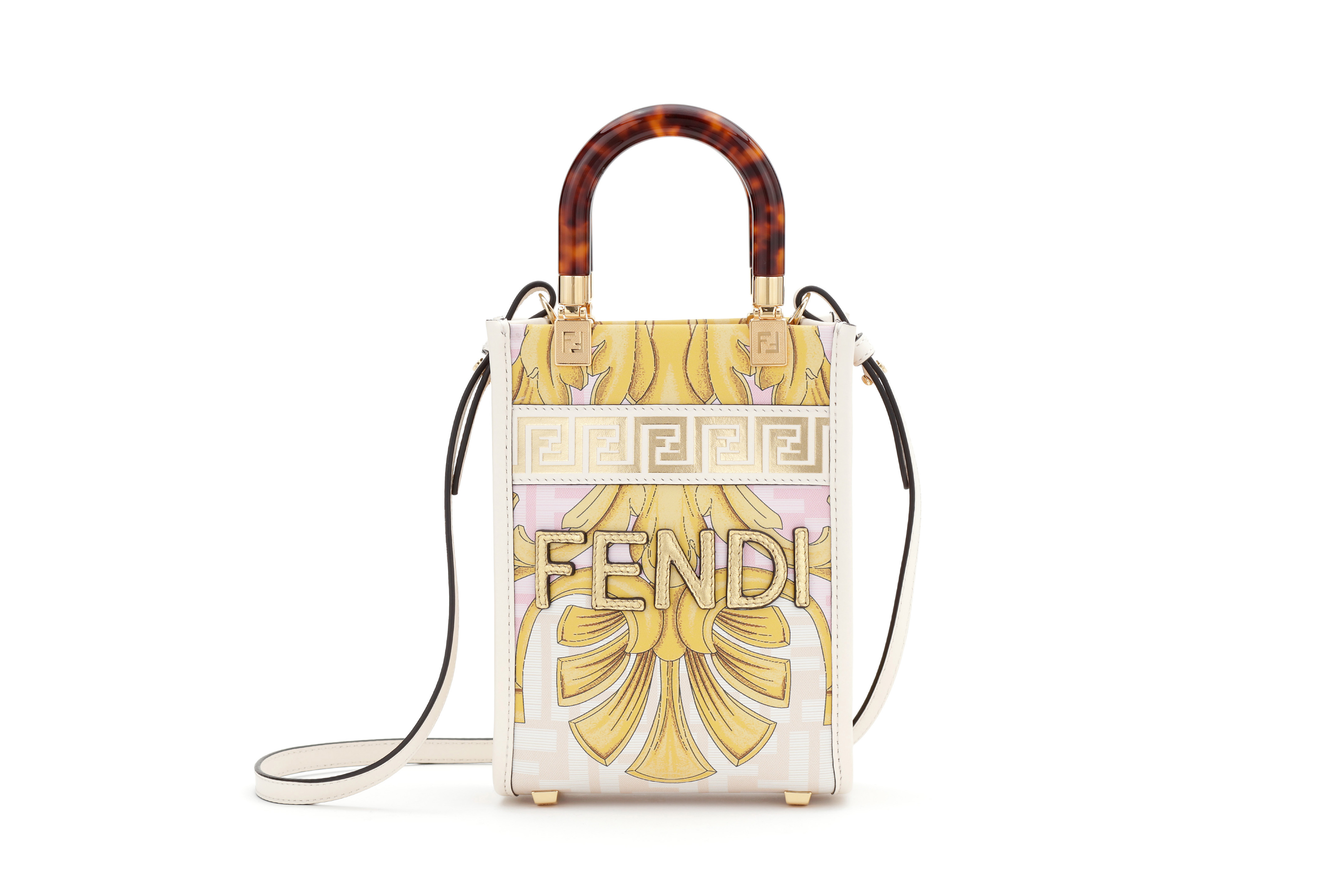 Mini Sunshine Shopper包 NT$61,000 FENDI Fendace。（FENDI提供）