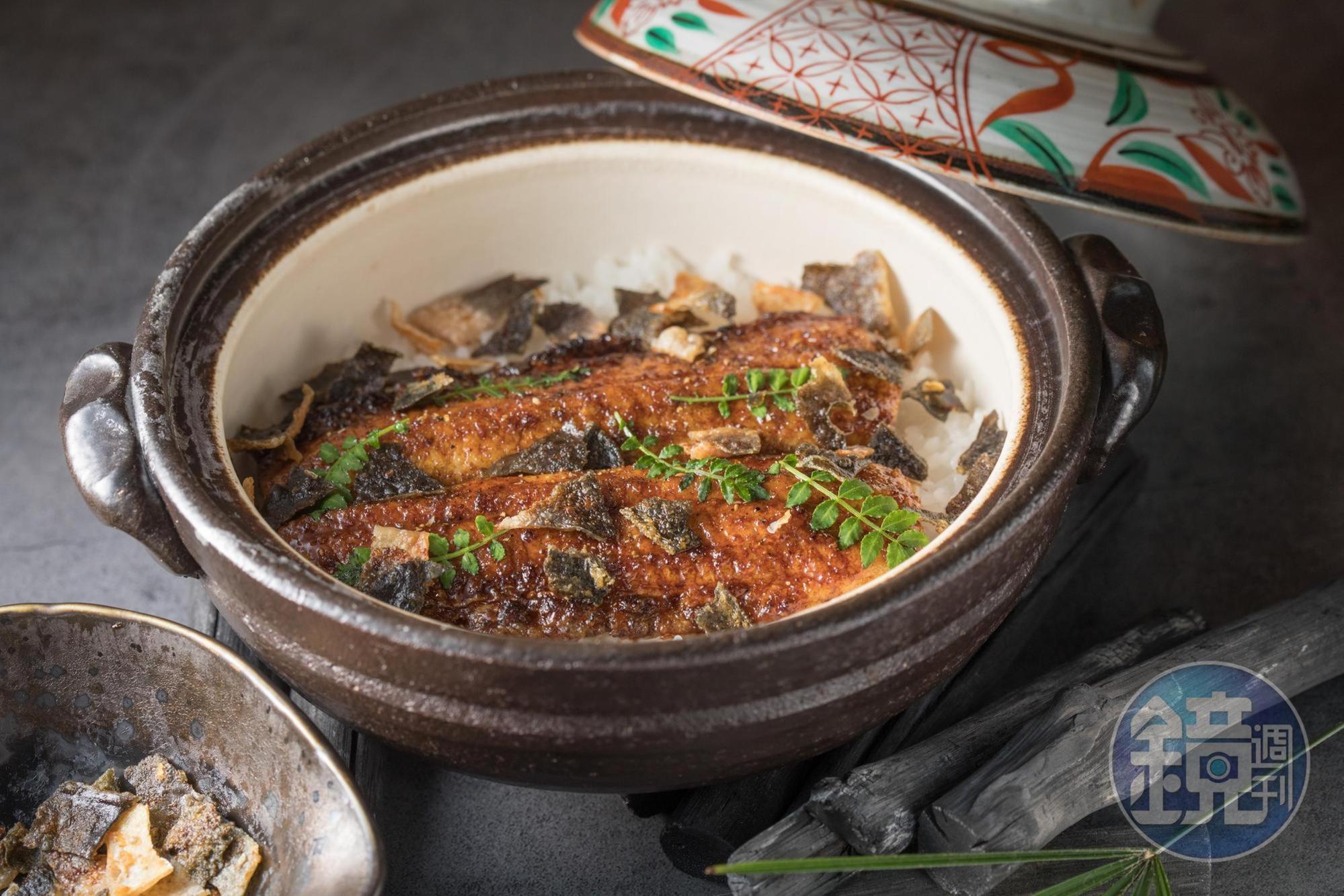「 彧割烹」經典的釜飯總是讓食客驚艷。