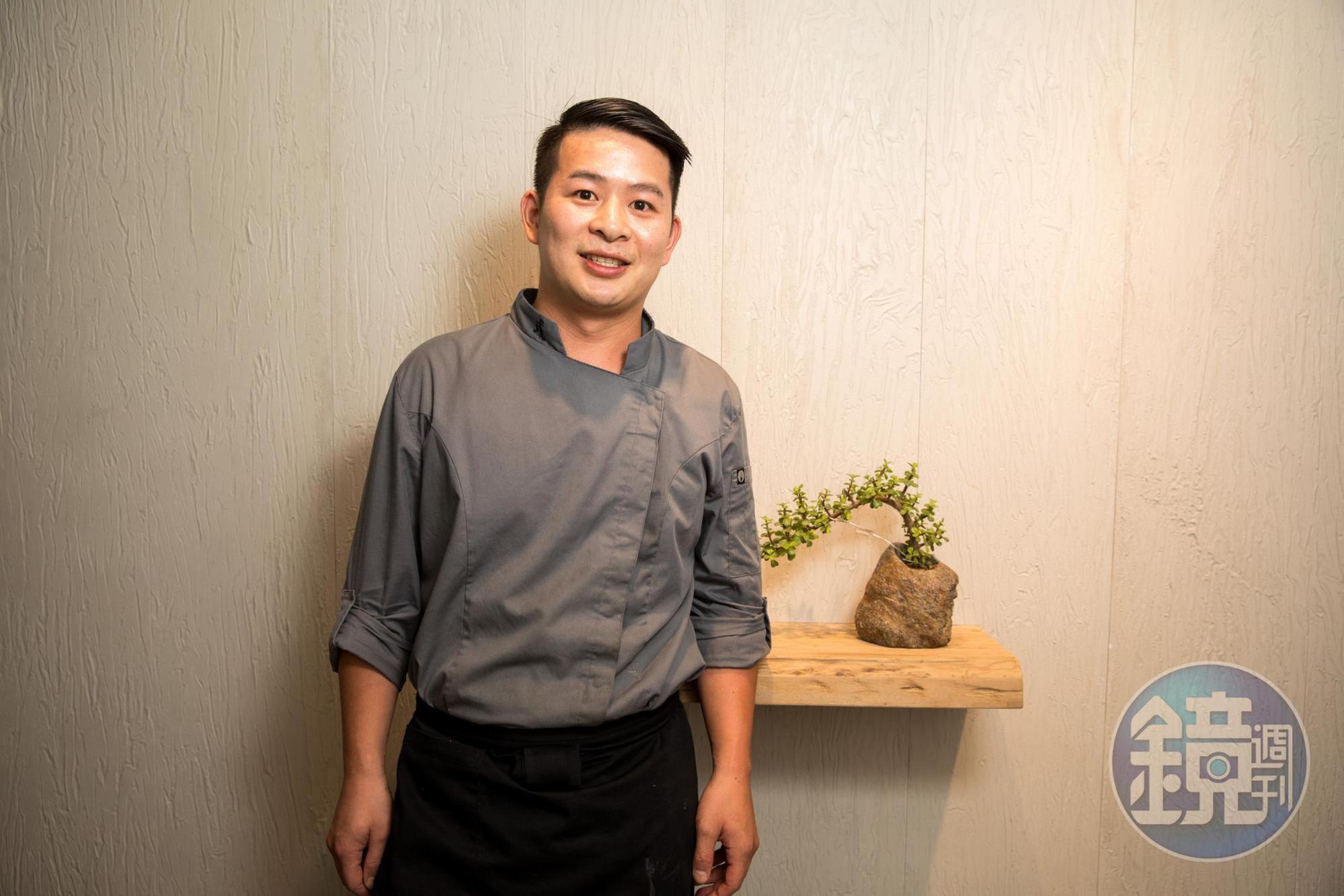 熟客暱稱「Masa」的鐘正芳經過多家不同型態頂級日料的歷練，手藝精湛。