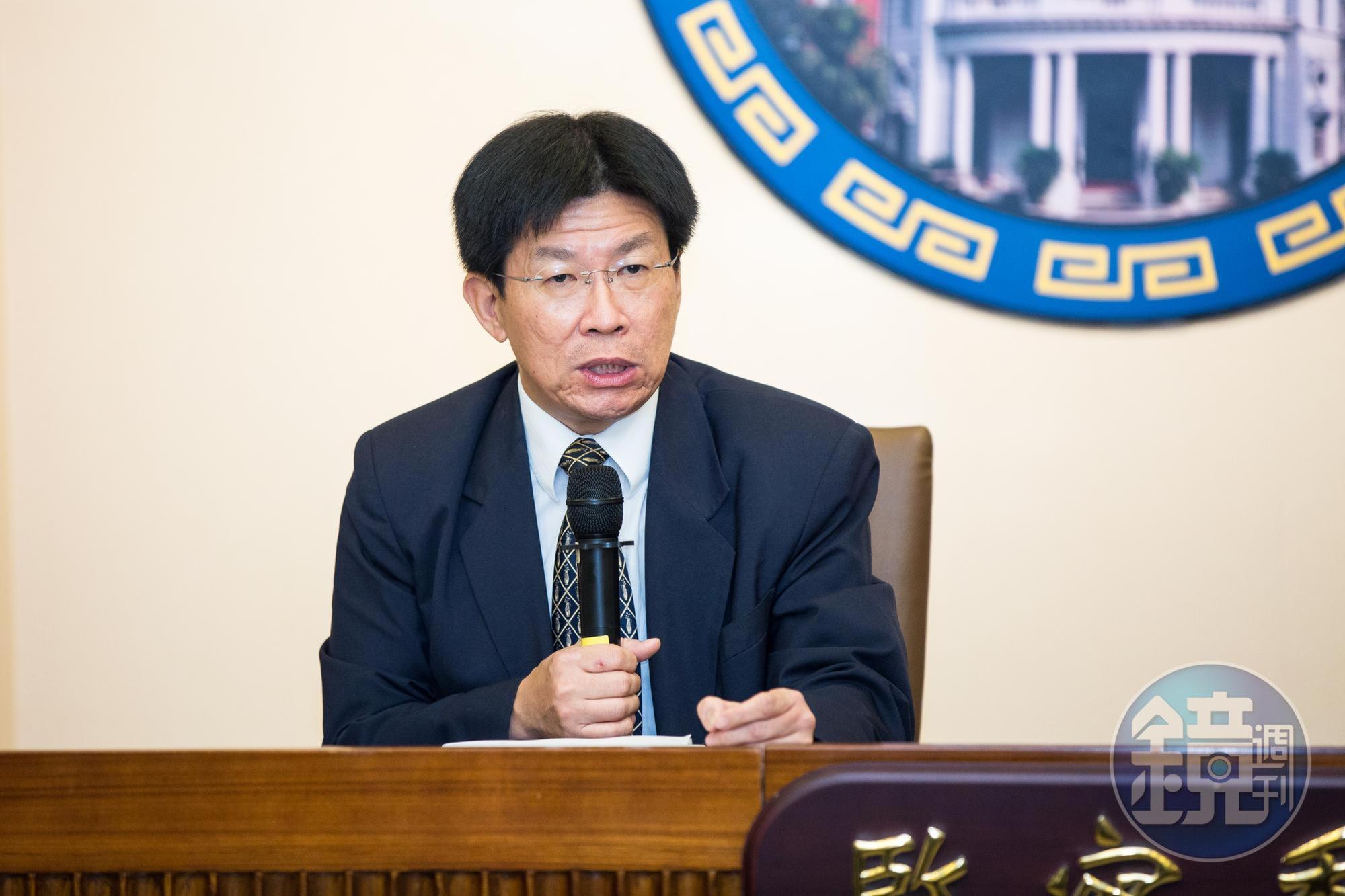 針對高涌誠(圖)昨天記者會稱「沒有追殺陳隆翔」,陳隆翔今天發聲明駁斥。(本刊資料照)