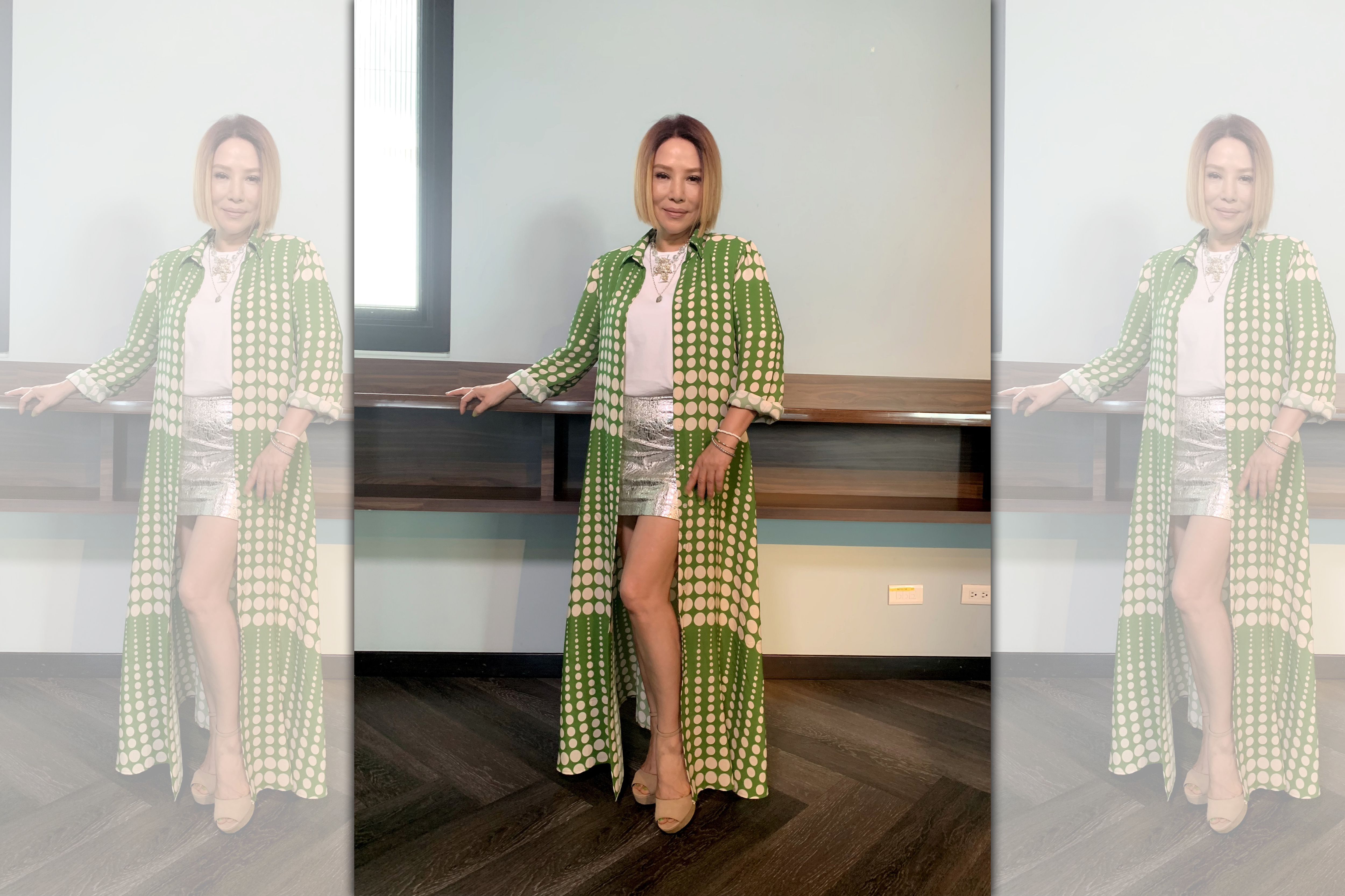 葉璦菱分享《花甲少年趣旅行》的幕後花絮。（東森提供）