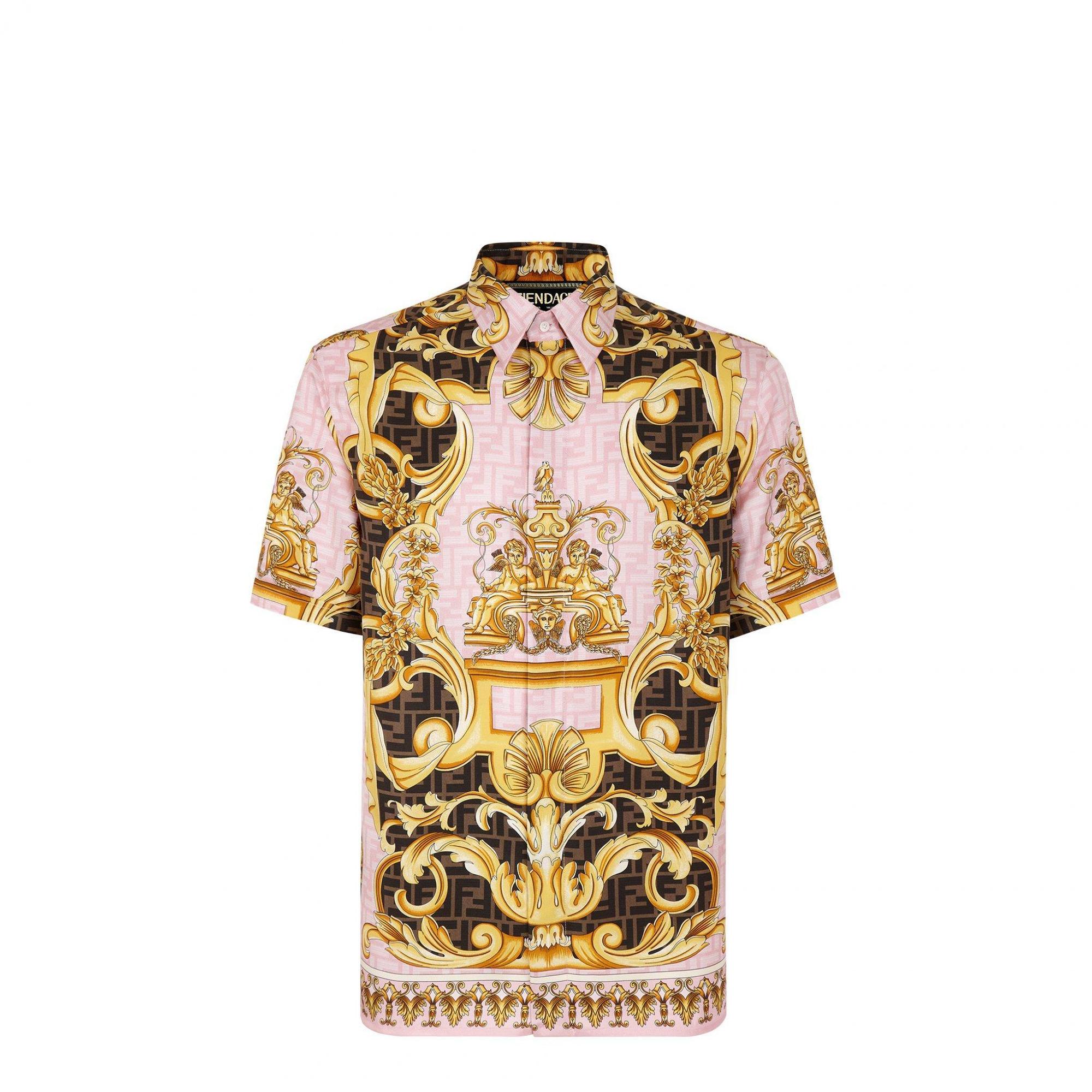 圖騰襯衫 NT$47,000 FENDI Fendace。(FENDI提供)