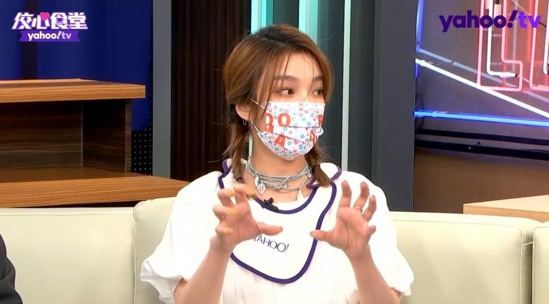 風田和蔡淑臻一起分享劇中大小事。（Yahoo TV提供）