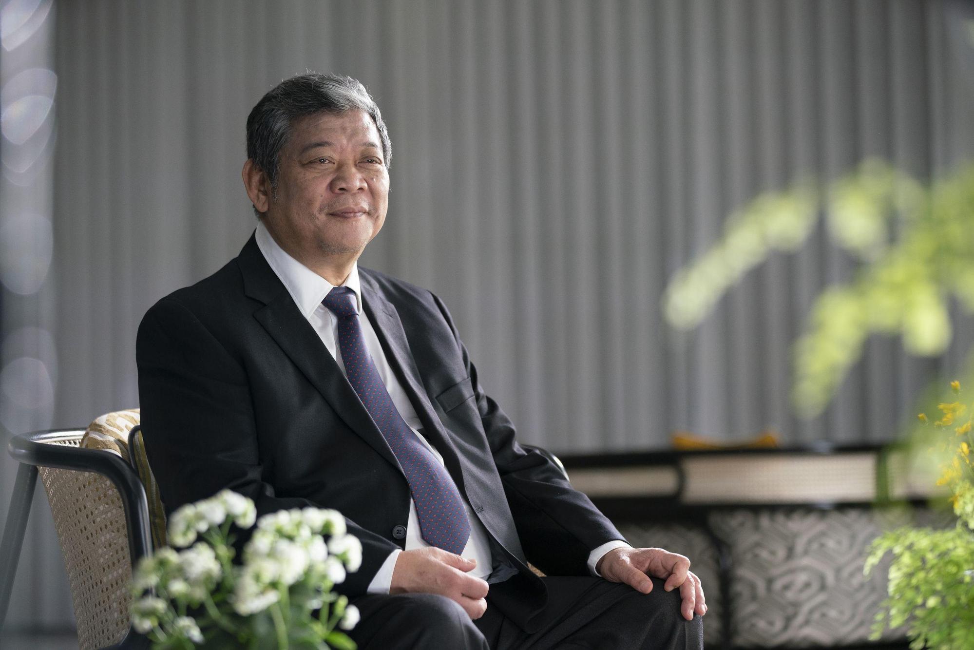 甲山林集團暨愛山林建設董事長祝文宇表示，宏道新竹帝寶整體規模和規劃，在台灣業界可以說是空前創舉（甲山林集團提供）。