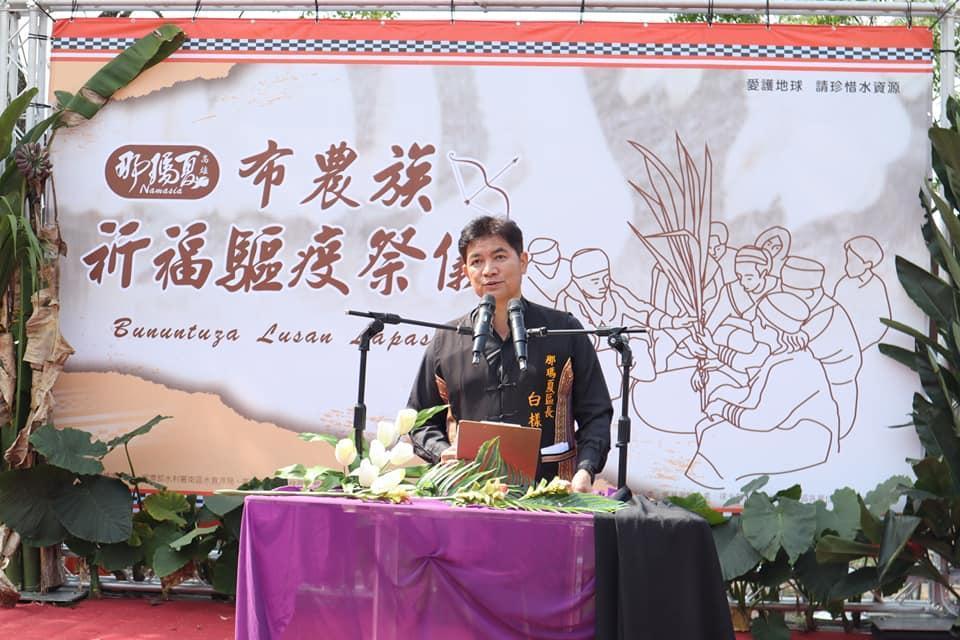 那瑪夏前區長吳牧群涉賄近2千萬元，今遭判18年。（翻攝自吳牧群臉書）