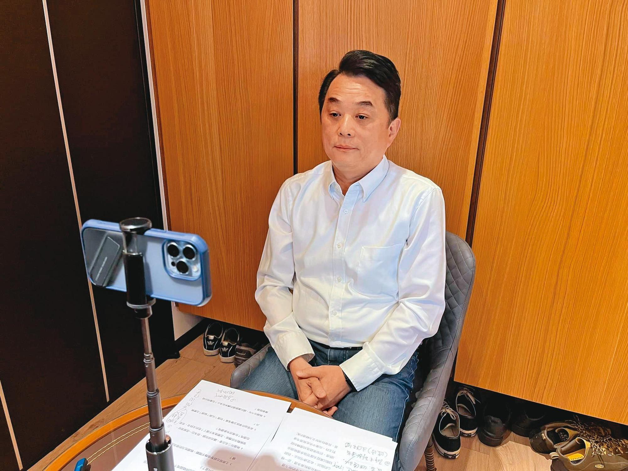 藍營民代系統評估,立委魯明哲參選桃園市長的可能性極高。(翻攝魯明哲臉書)