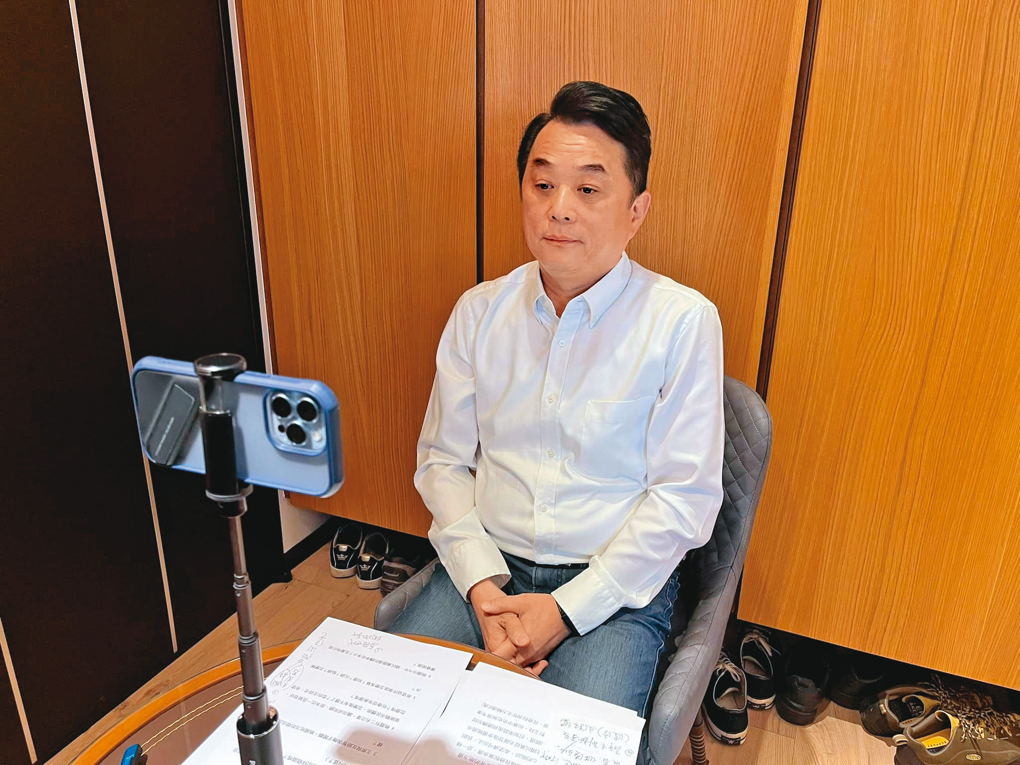 藍營民代系統評估，立委魯明哲參選桃園市長的可能性極高。（翻攝魯明哲臉書）