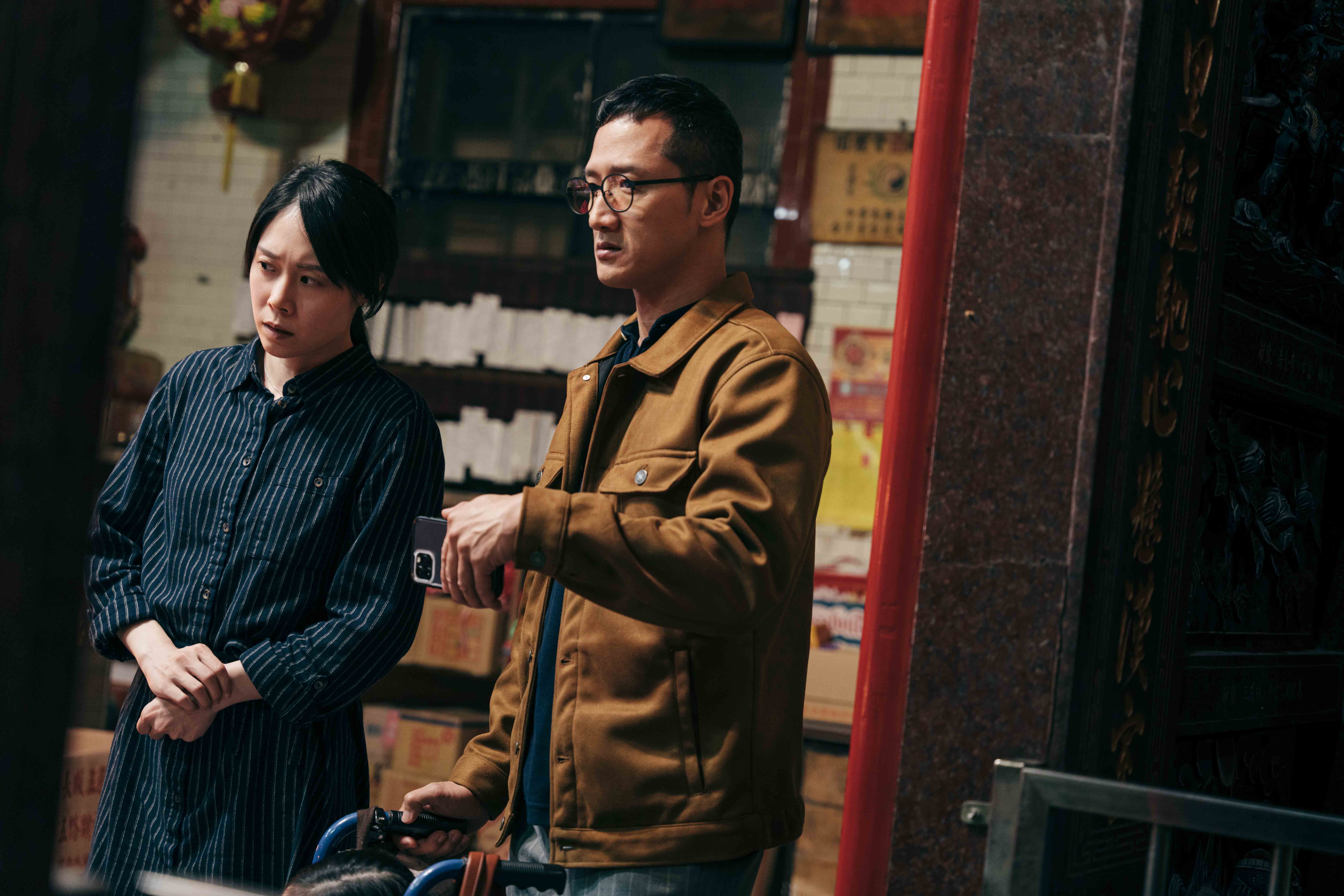 蔡亘晏（左）、高英軒（右）雙雙入圍台北電影獎最佳女主角、男配角。（牽猴子提供）