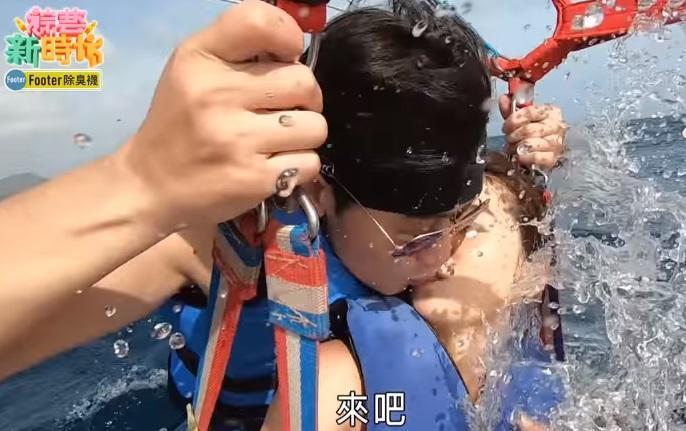 小嫻曾因高空激吻張勛傑而傳出花邊新聞。（翻攝《寶島新時代》）