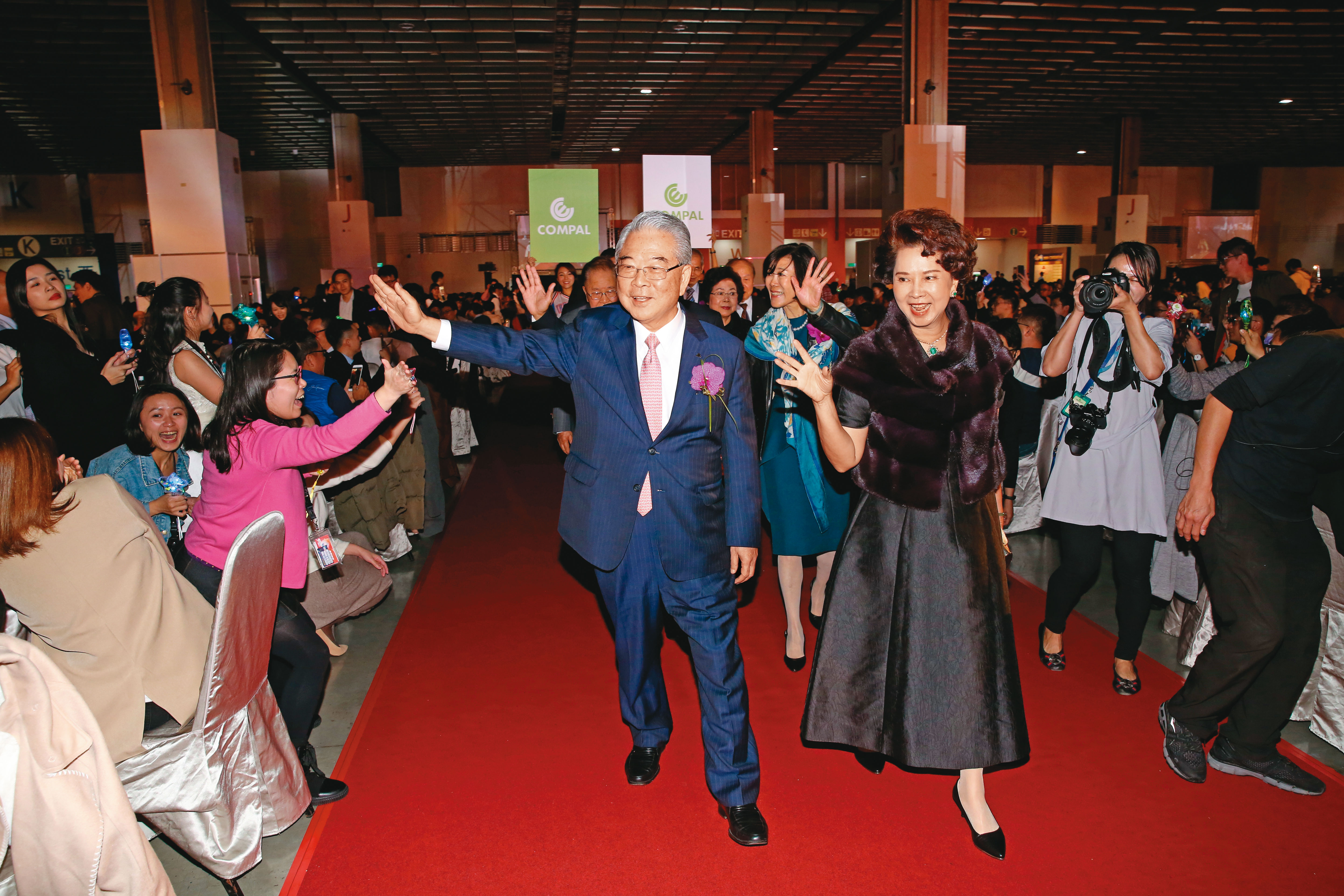 對前女婿沈軾榮挑戰金寶經營權，一向溫和的許勝雄難得說重話。