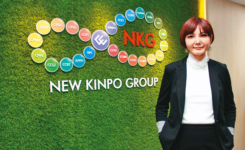 2019年，沈軾榮傳出緋聞案，對象是從和碩轉戰金寶擔任行銷長的潘修玉（圖）。（翻攝全球安防科技網）