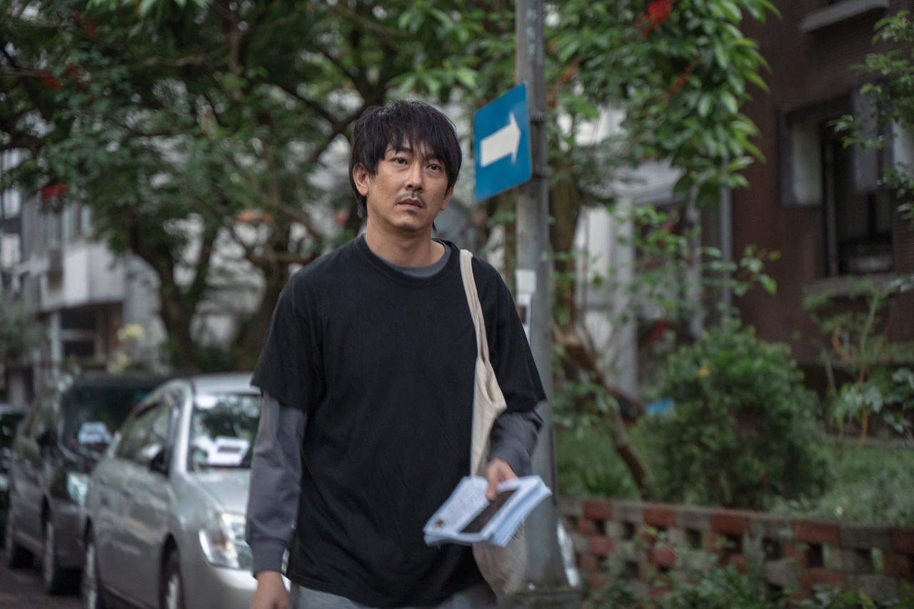 施名帥、林子熙扮夫妻，施名帥看完劇本後一度有點抗拒演出。（轉高高娛樂提供）
