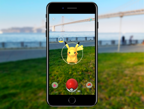 手遊《Pokémon GO》結合AR技術在全球掀起寶可夢風潮。(翻攝自Niantic官網)