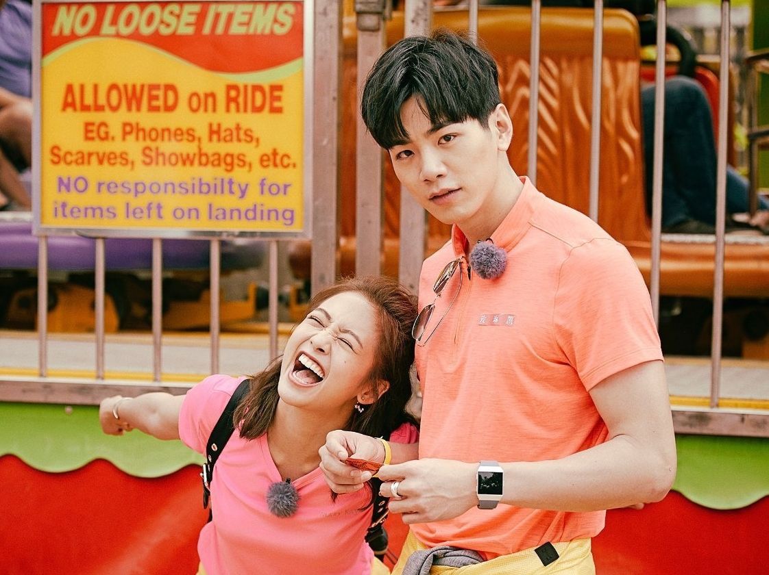 禾浩辰曾和鬼鬼一起錄製實境節目《閨蜜們的旅行》。（翻攝自微博）