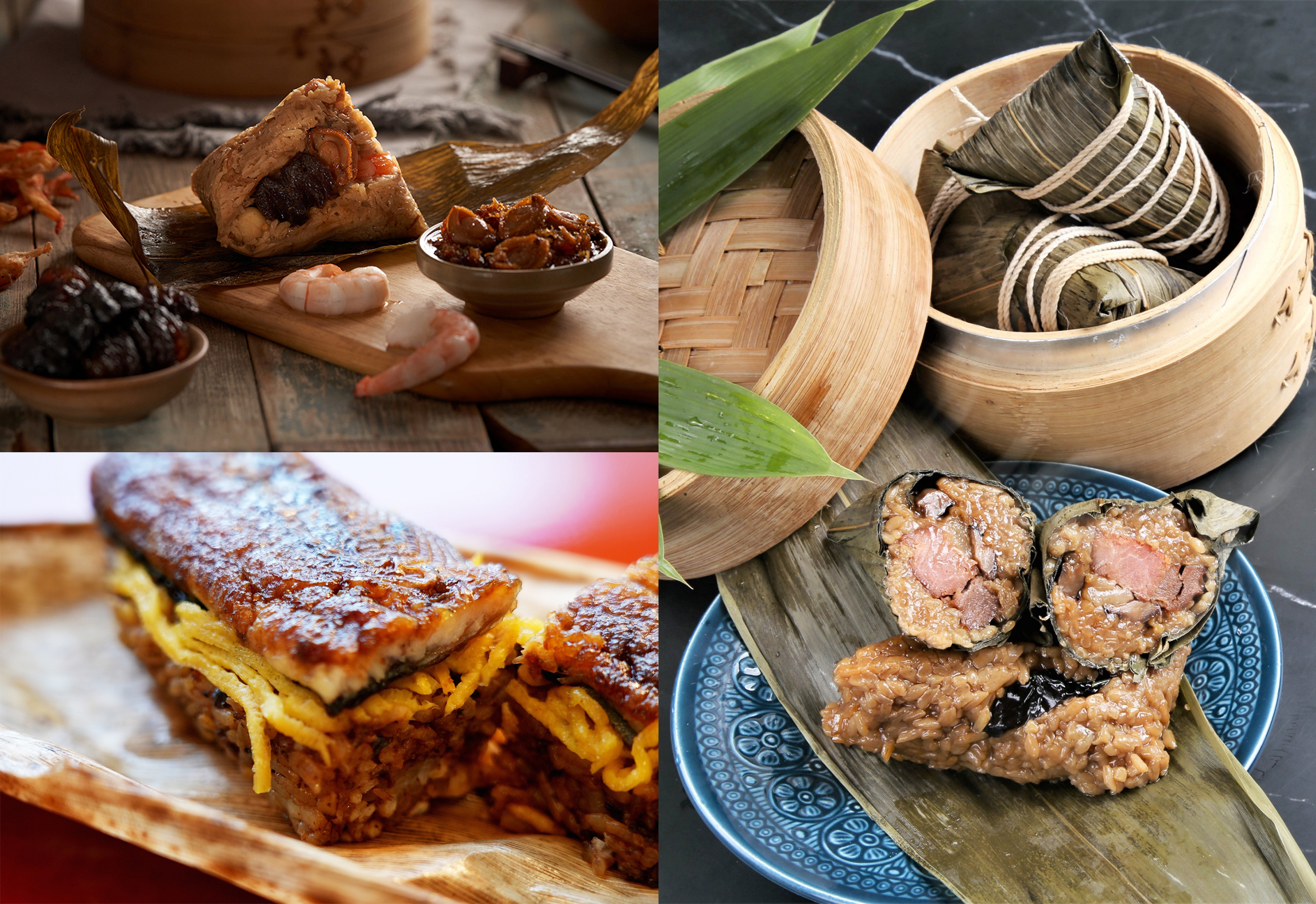 端午將至，各品牌推出高檔粽子，送禮自用兩相宜。