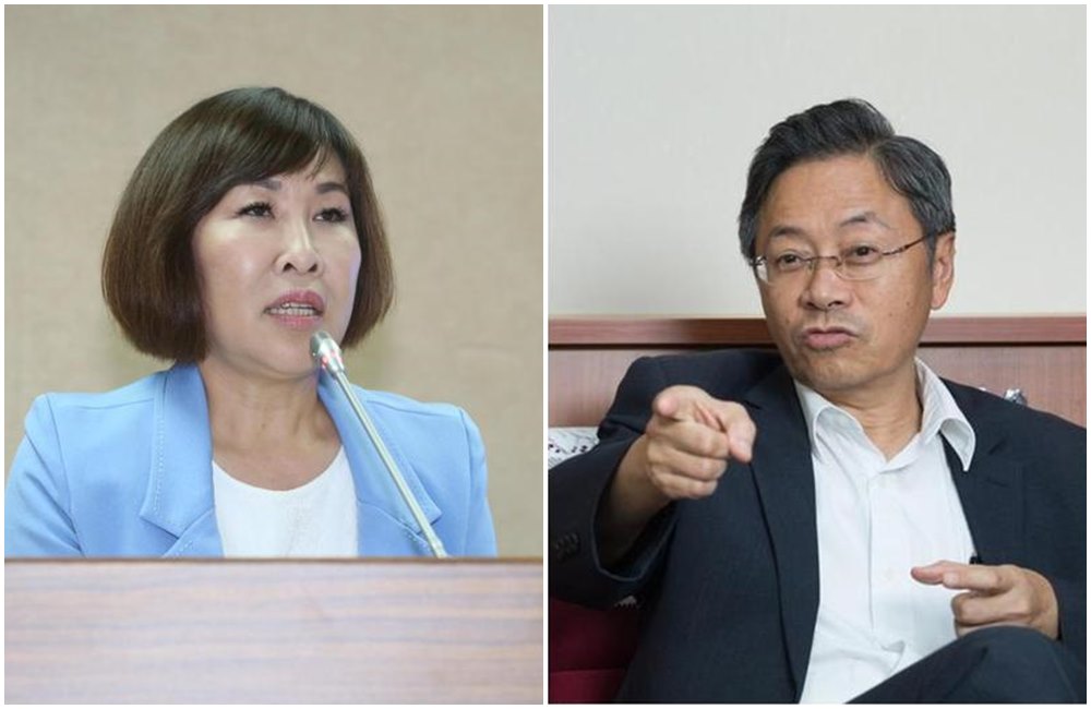 國民黨提名張善政（右圖）參選桃園市長，呂玉玲（左圖）直言不能接受。（本刊資料照）