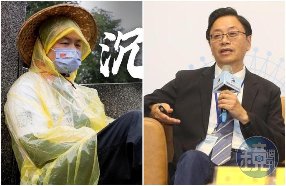 張善政（右圖）出線參選桃園市長，羅智強（左圖）坦言很錯愕。（本刊資料照／翻攝羅智強臉書）