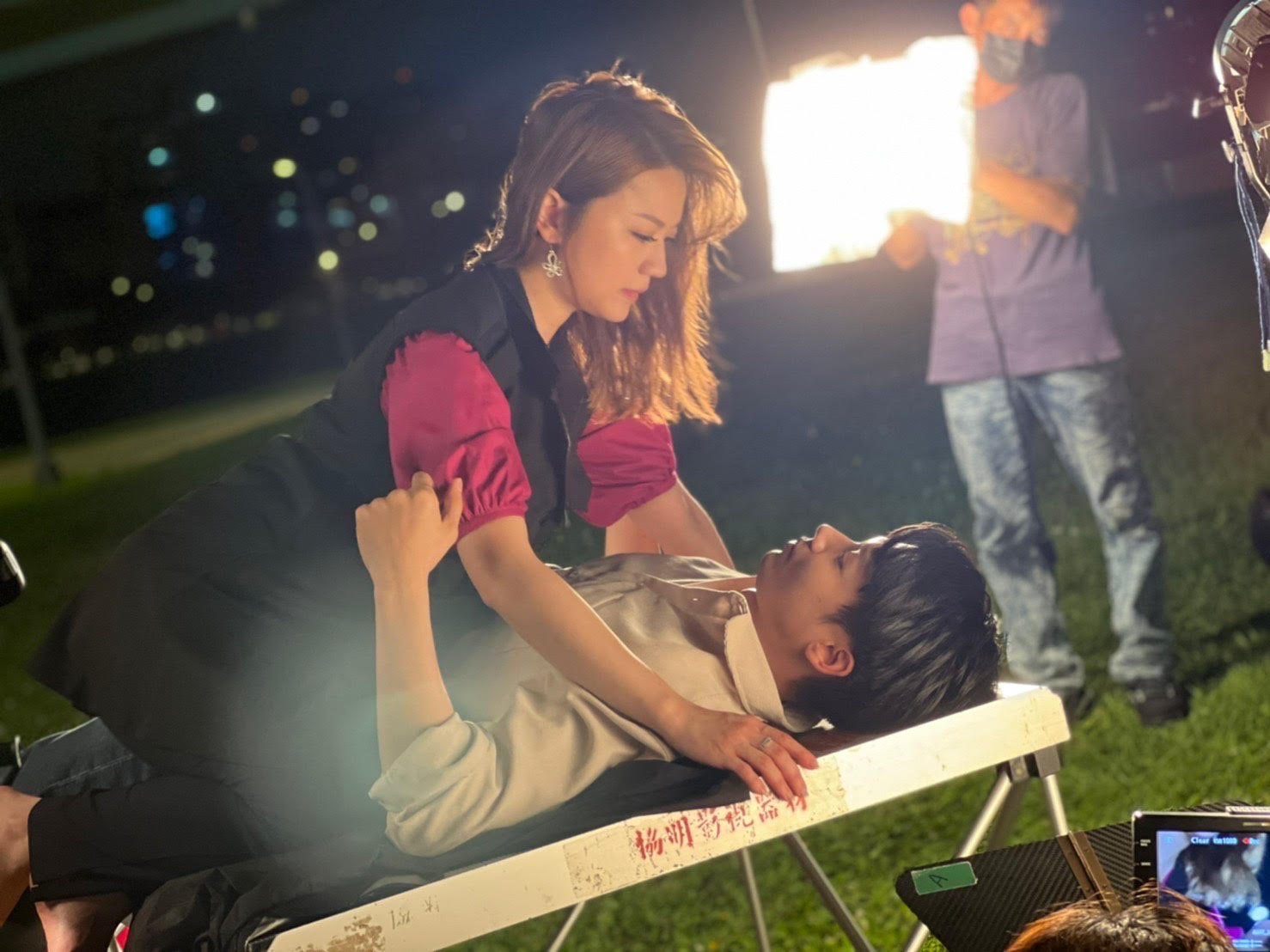 羅子惟的把妹招數讓苗真小鹿亂撞。（民視提供）