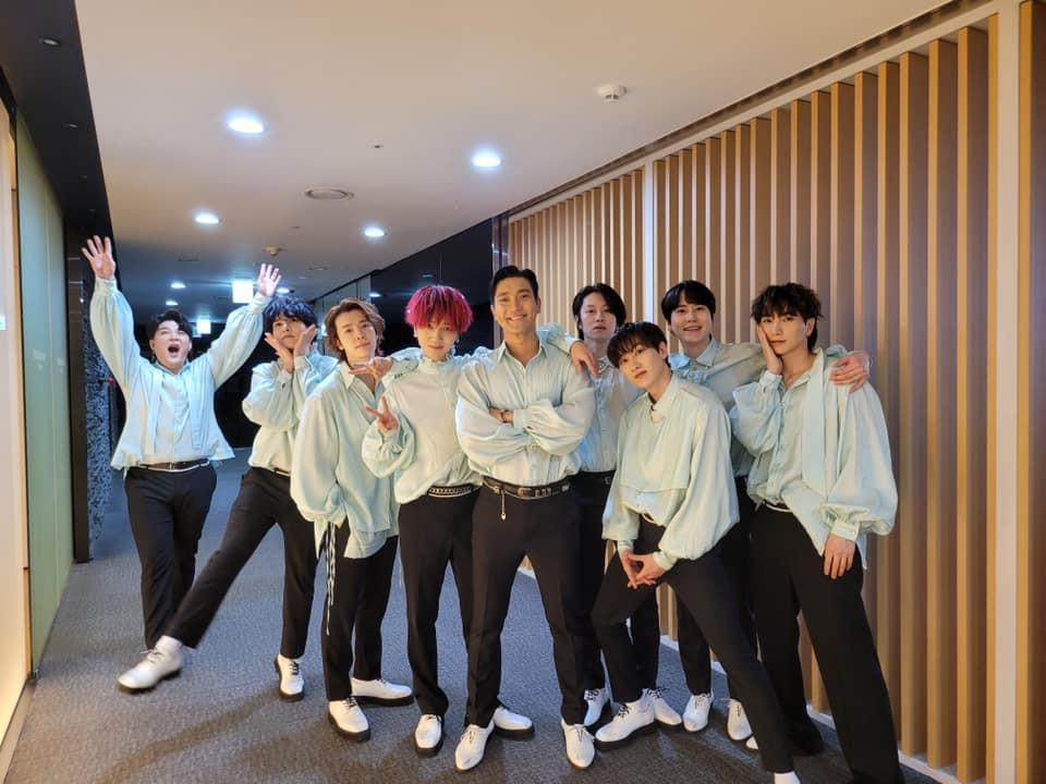 韓流帝王Super Junior在全球各地都有大批粉絲。（翻攝自슈퍼주니어(Super Junior)臉書）