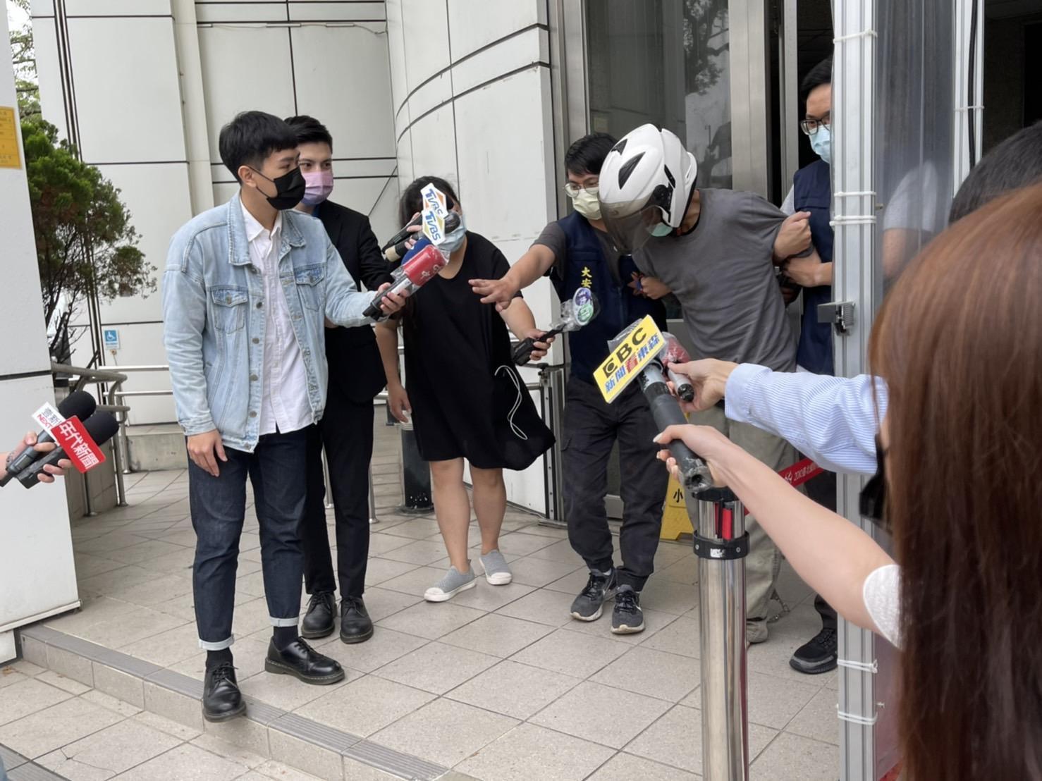 涂嫌訊後移送法院偵辦。（翻攝畫面）