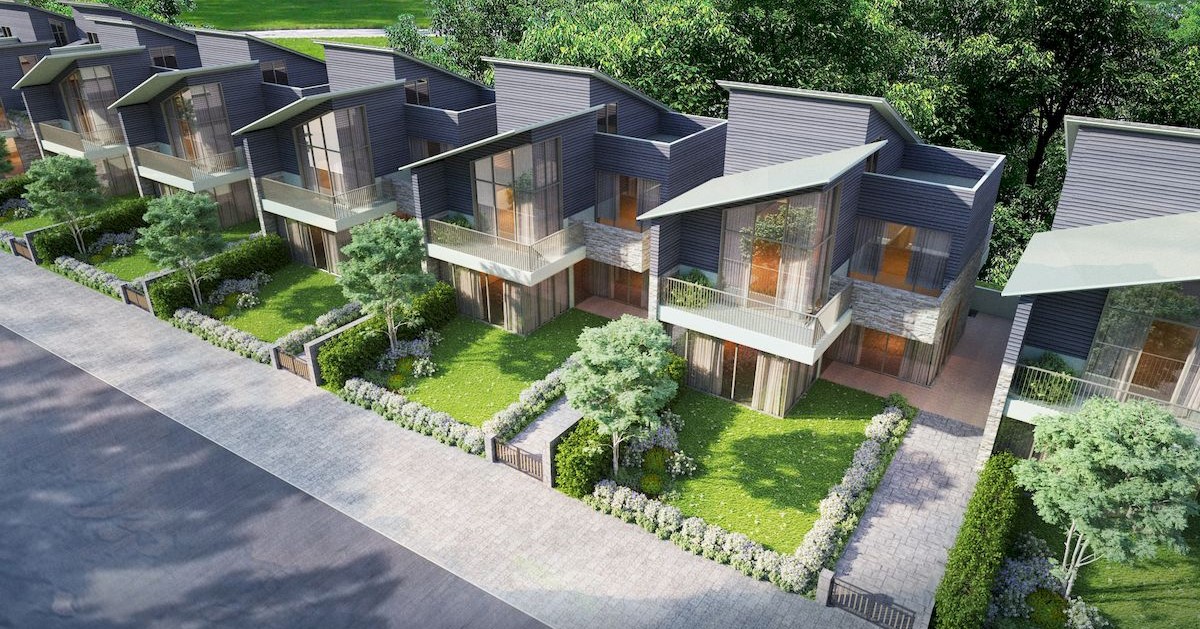 「宏道新竹帝寶」規劃18萬坪二層樓美式別墅社區,單層空間大且附庭院,另可滿足客戶需求,量身打造客製化頂級別墅。(甲山林集團提供)