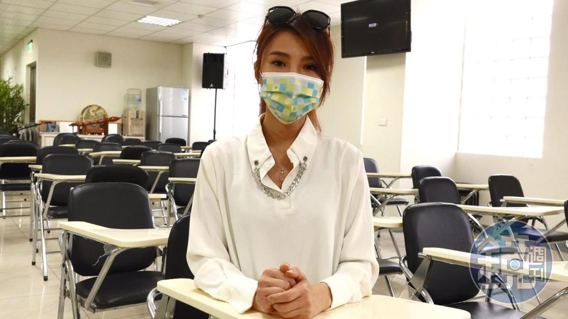 張懷媗想起大甲媽接轎風波,讓她飽受網路霸凌之苦。