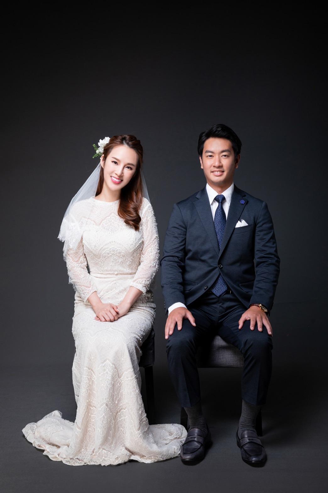 張齡予於年初註冊登記結婚。（張齡予提供）