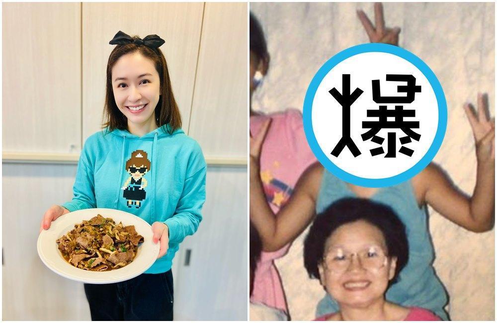 蔡依珊曬出小時候的照片,自認皮膚很黑。(翻攝蔡依珊臉書)