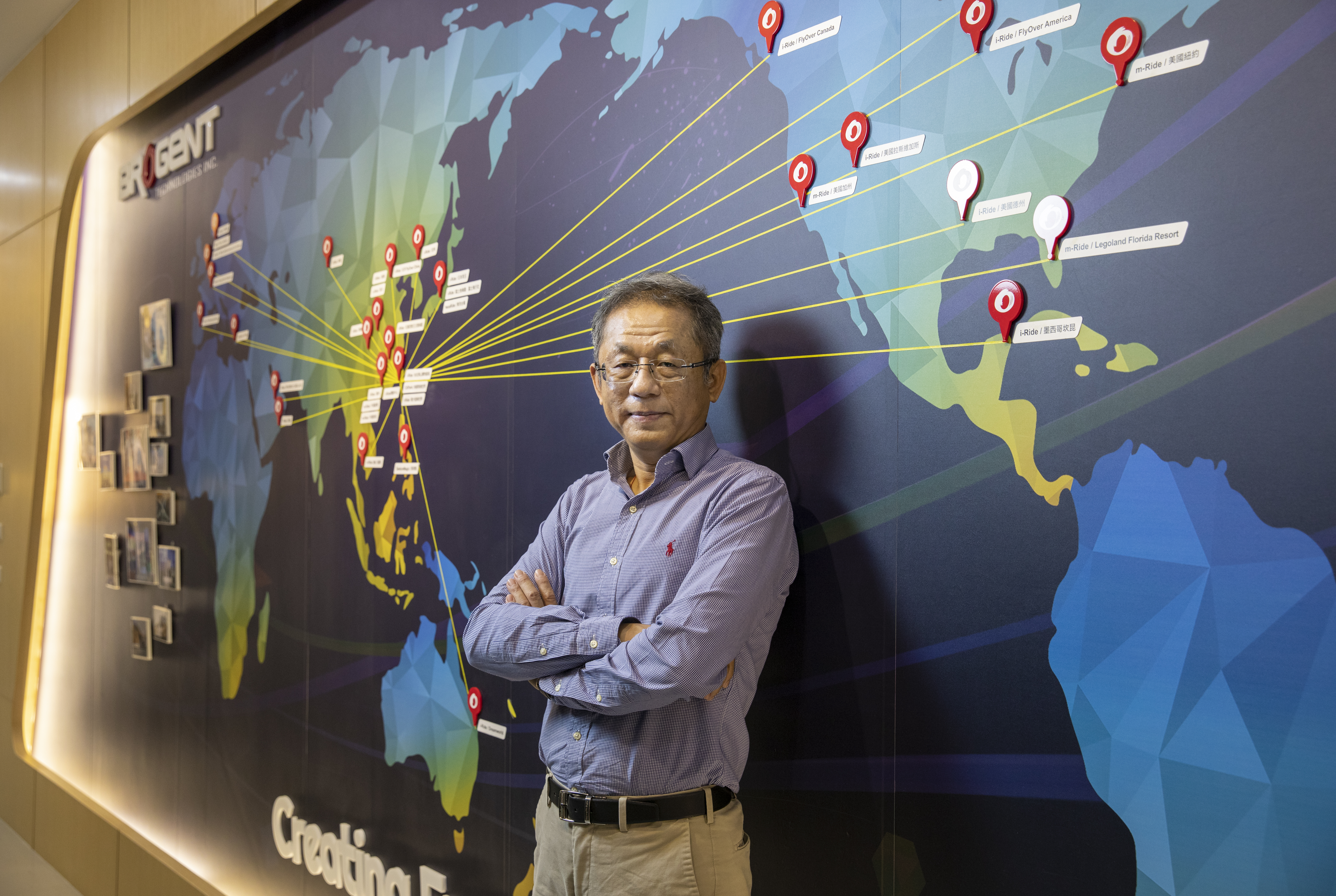 在歐陽志宏的帶領下，智崴成功打入全球市場，共賣出89座單價億元起跳大型飛行劇院、體感設備，證明只要有實力，就能在國際上發光發熱。