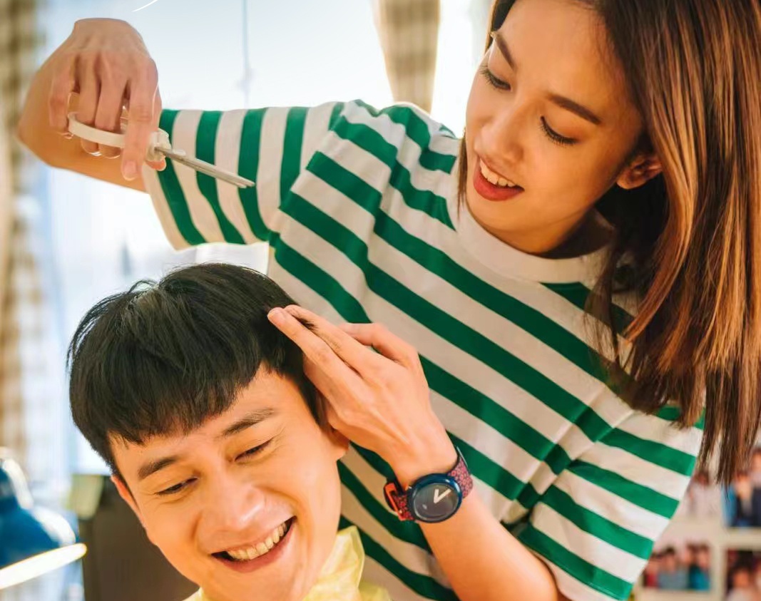 劉冠廷與陳庭妮在新戲上演純愛情節。（時創影業提供）